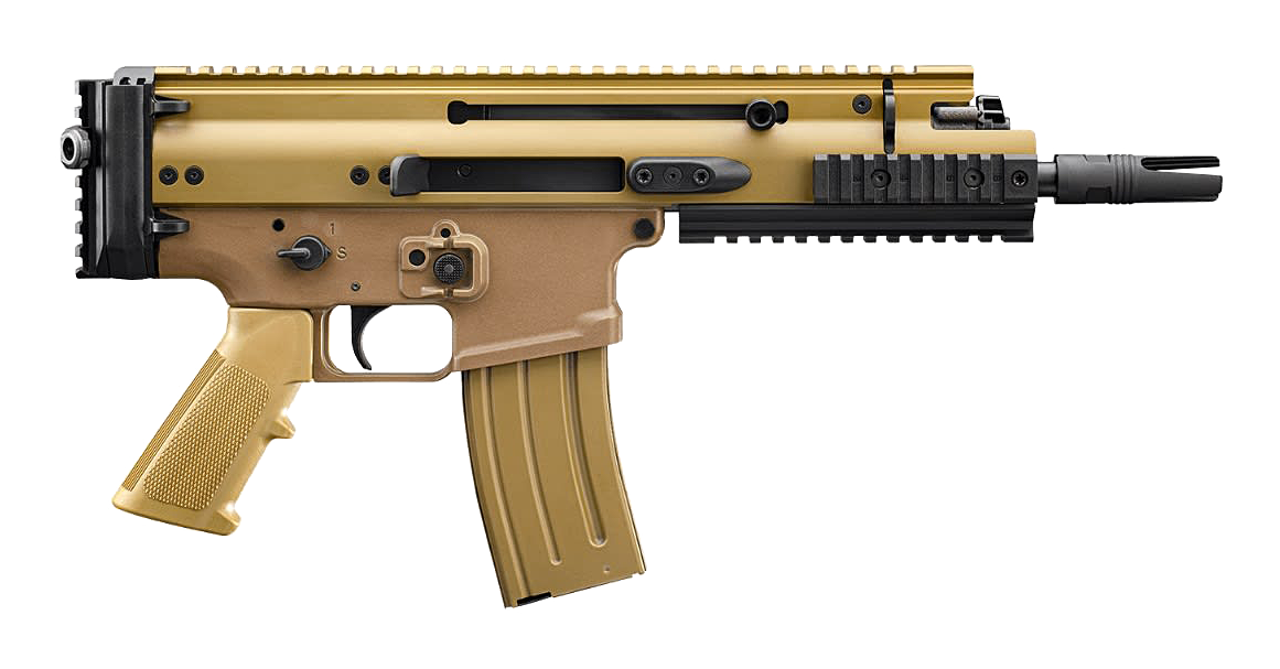 FN SCAR 15P SemiAuto Pistol  223 Rem556 NATO  Flat Dark Earth  30  1