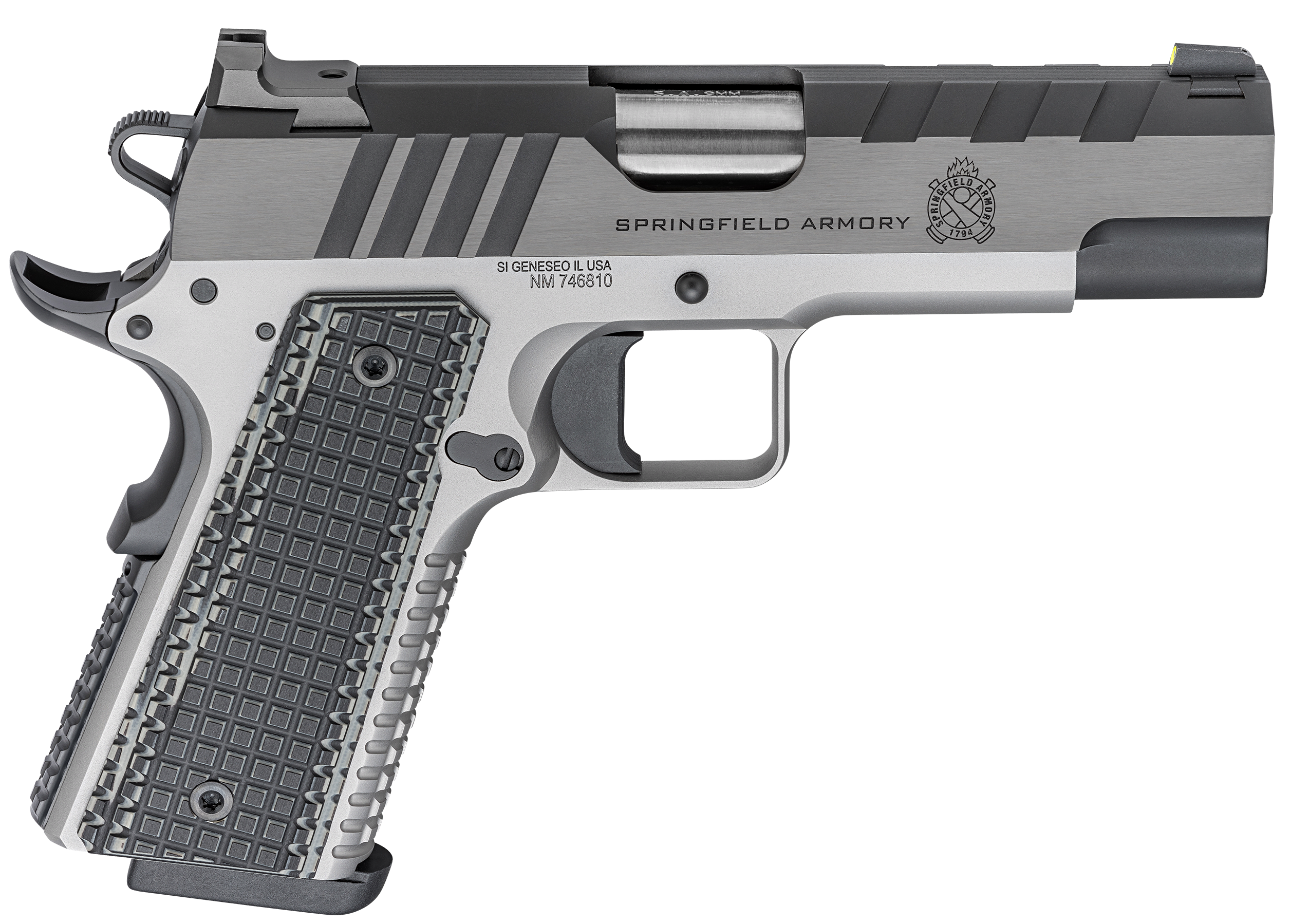 Image of "Springfield Armory 1911 Emissary 4.25"" 9mm Semi-Auto Pistol - 9mm"