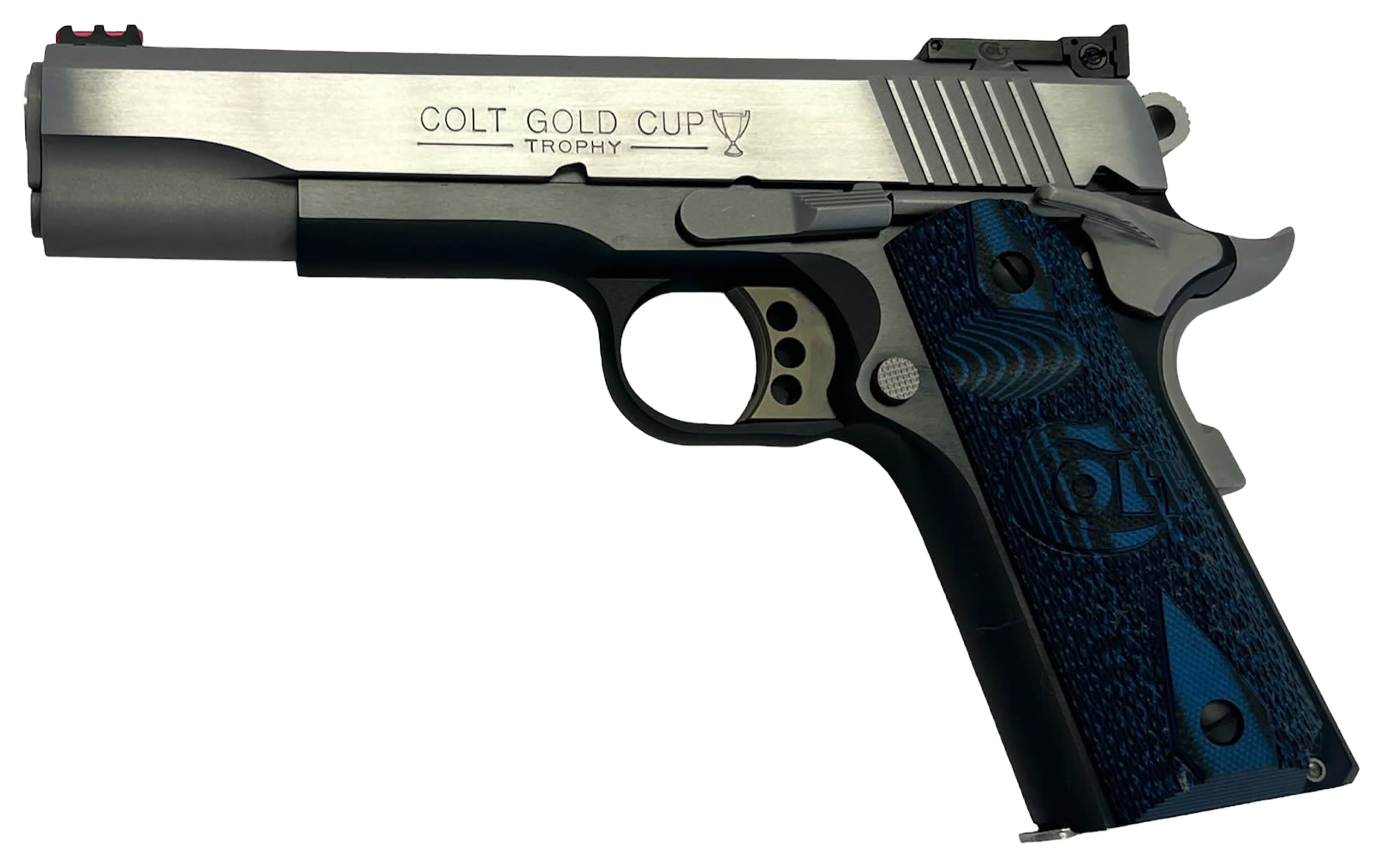Colt Gold Cup Lite SemiAuto Pistol  45 ACP  Black  G10