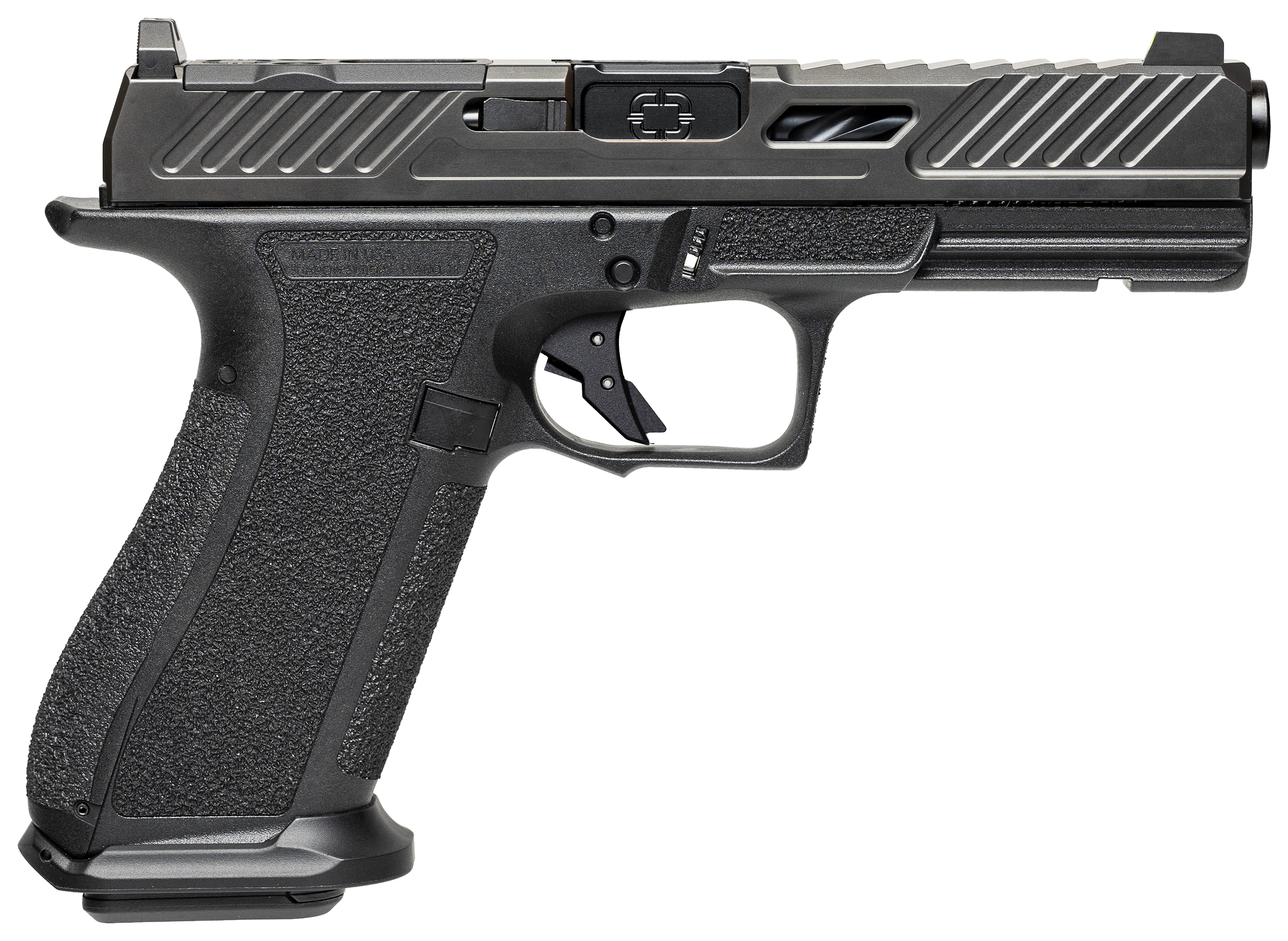 Shadow Systems DR920 Elite Optics Ready Semi-Auto Pistol with Night Sights - Black Nitride - 10 + 1 - Shadow Systems