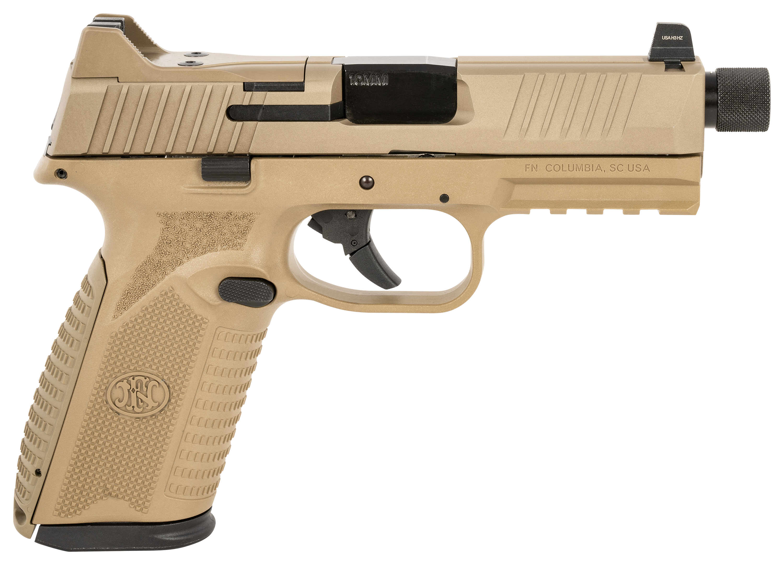 Image of FNH USA 510 Tactical Semi-Auto Pistol - 10mm - FDE - 10 + 1 Round Capacity