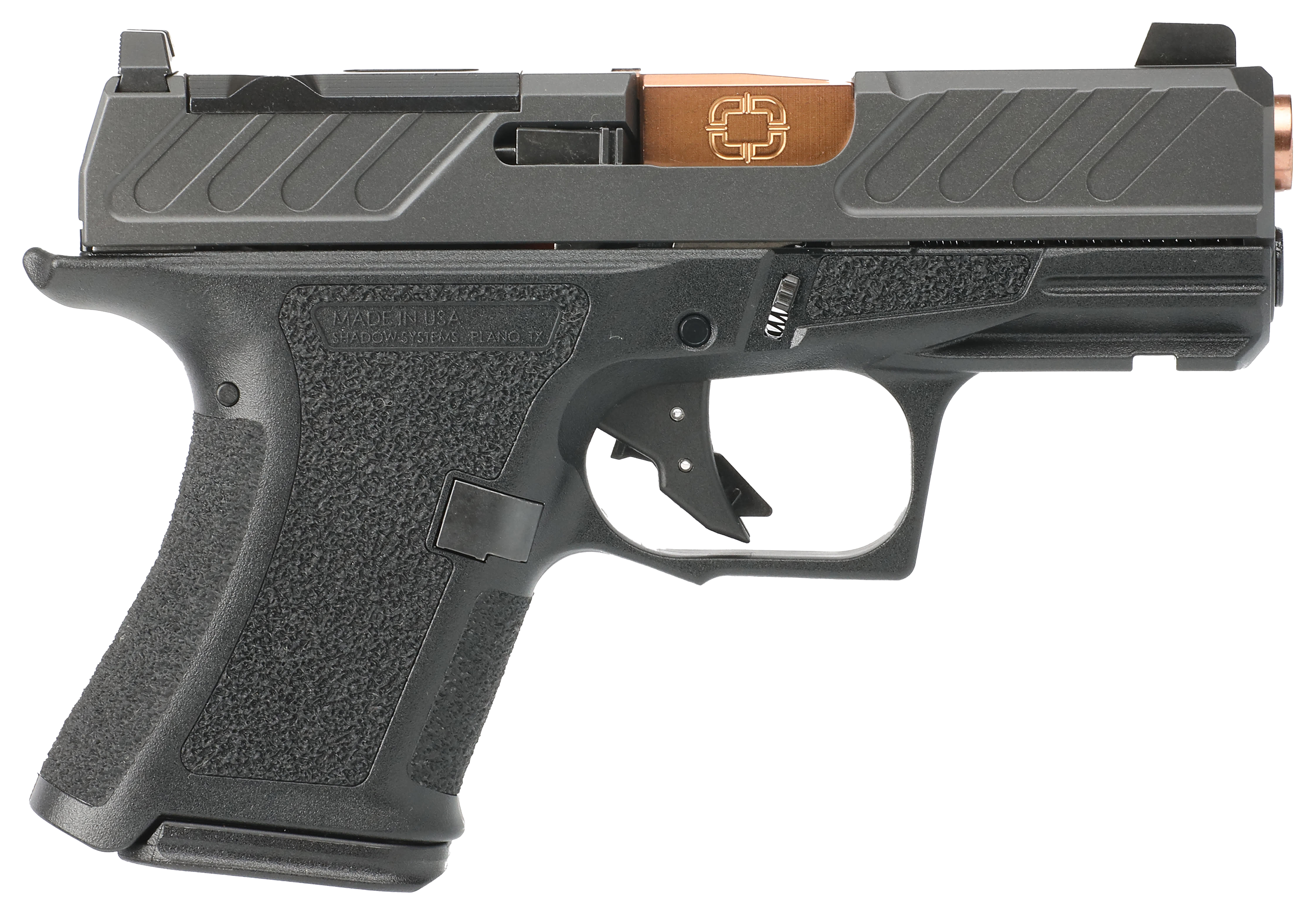 Shadow Systems CR920 FOUNDATION Series Semi-Auto Pistol - 9mm - Black/Bronze Barrel - 13 + 1 - Shadow Systems