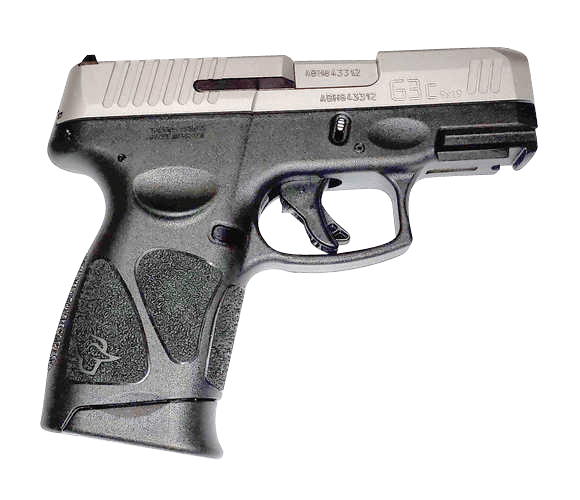 Image of Taurus G3C Semi-Auto Pistol with Manual Safety - Matte Stainless - 10 + 1 Round Capacity