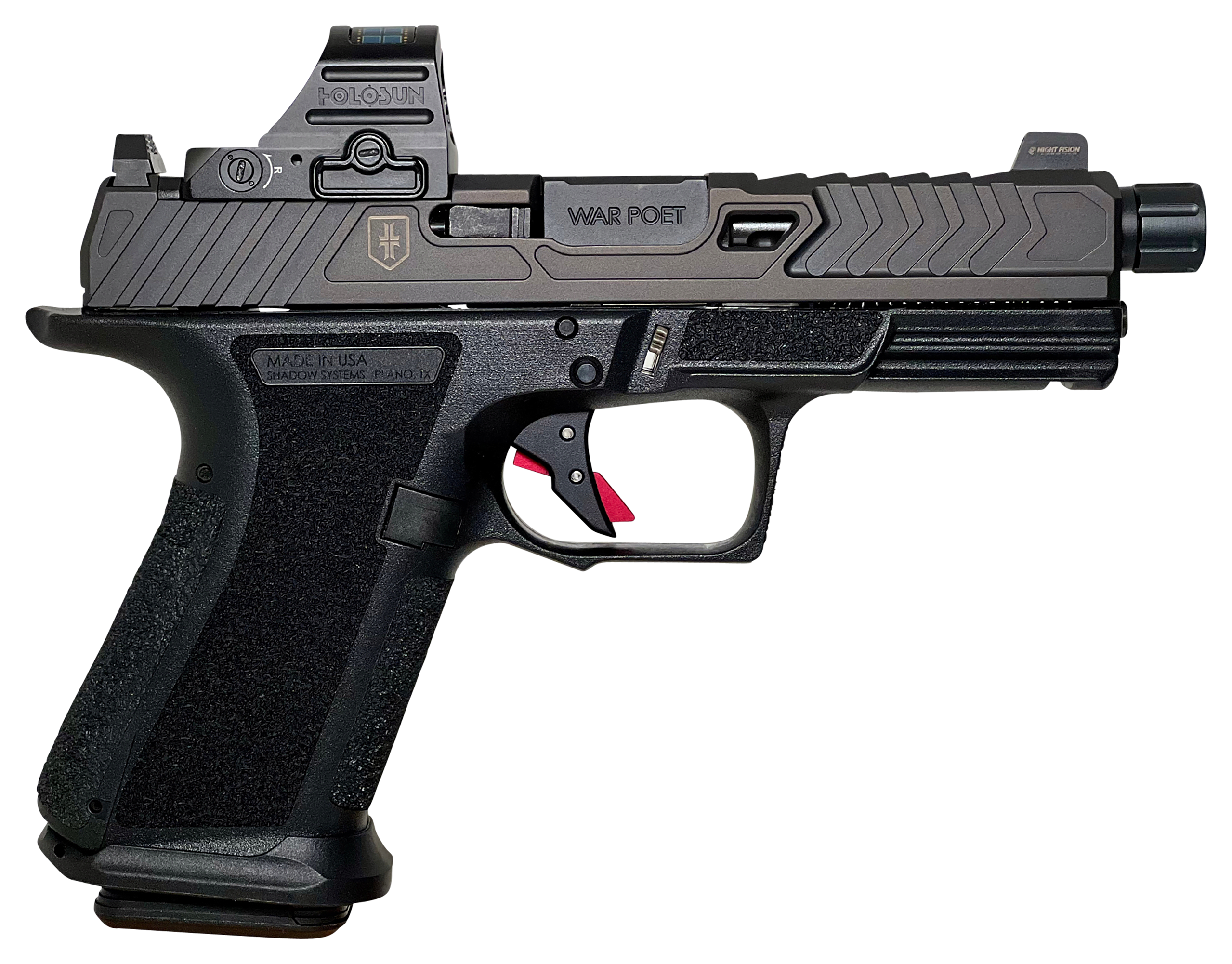 Shadow Systems MR920 War Poet SemiAuto Pistol with Holosun 507C Reflex Sight