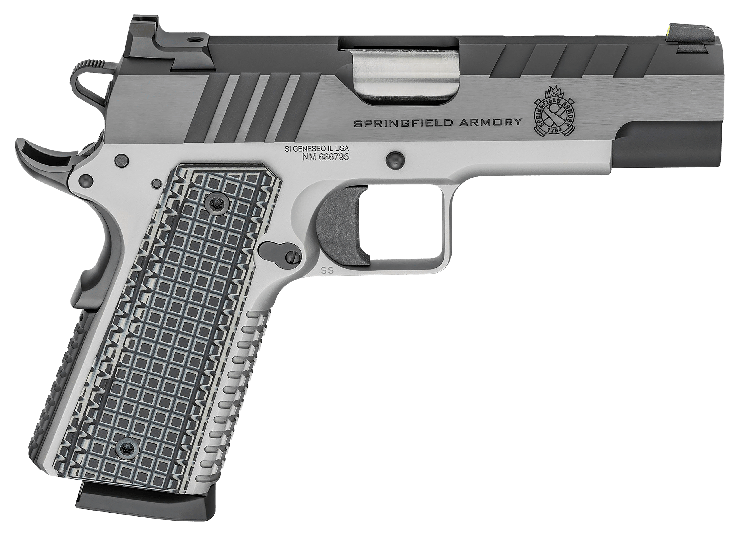 Springfield Armory 1911 Emissary 425 9mm SemiAuto Pistol  45 ACP