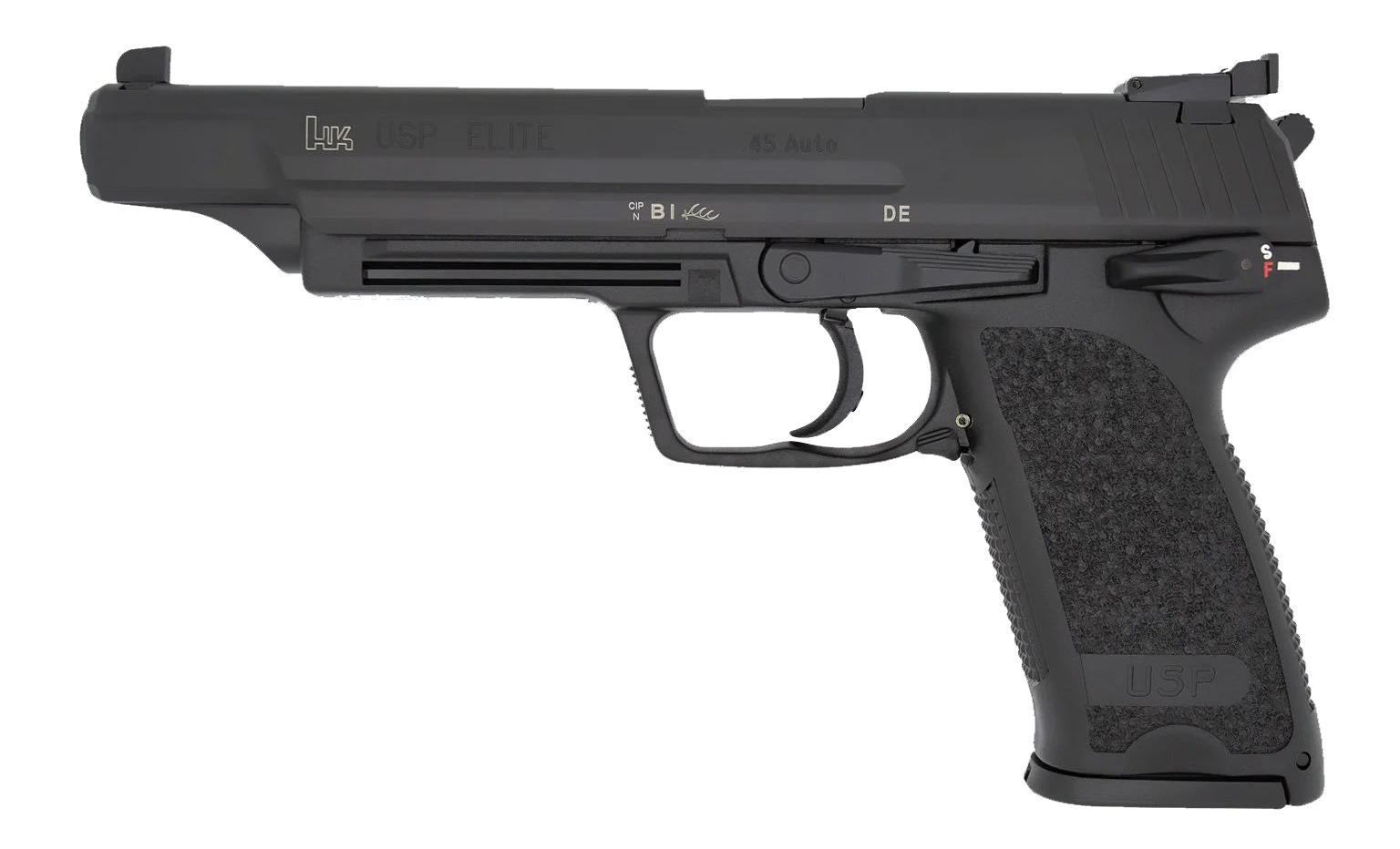 HK USP45 Elite V1 45 ACP DASA SemiAuto Pistol  10  1