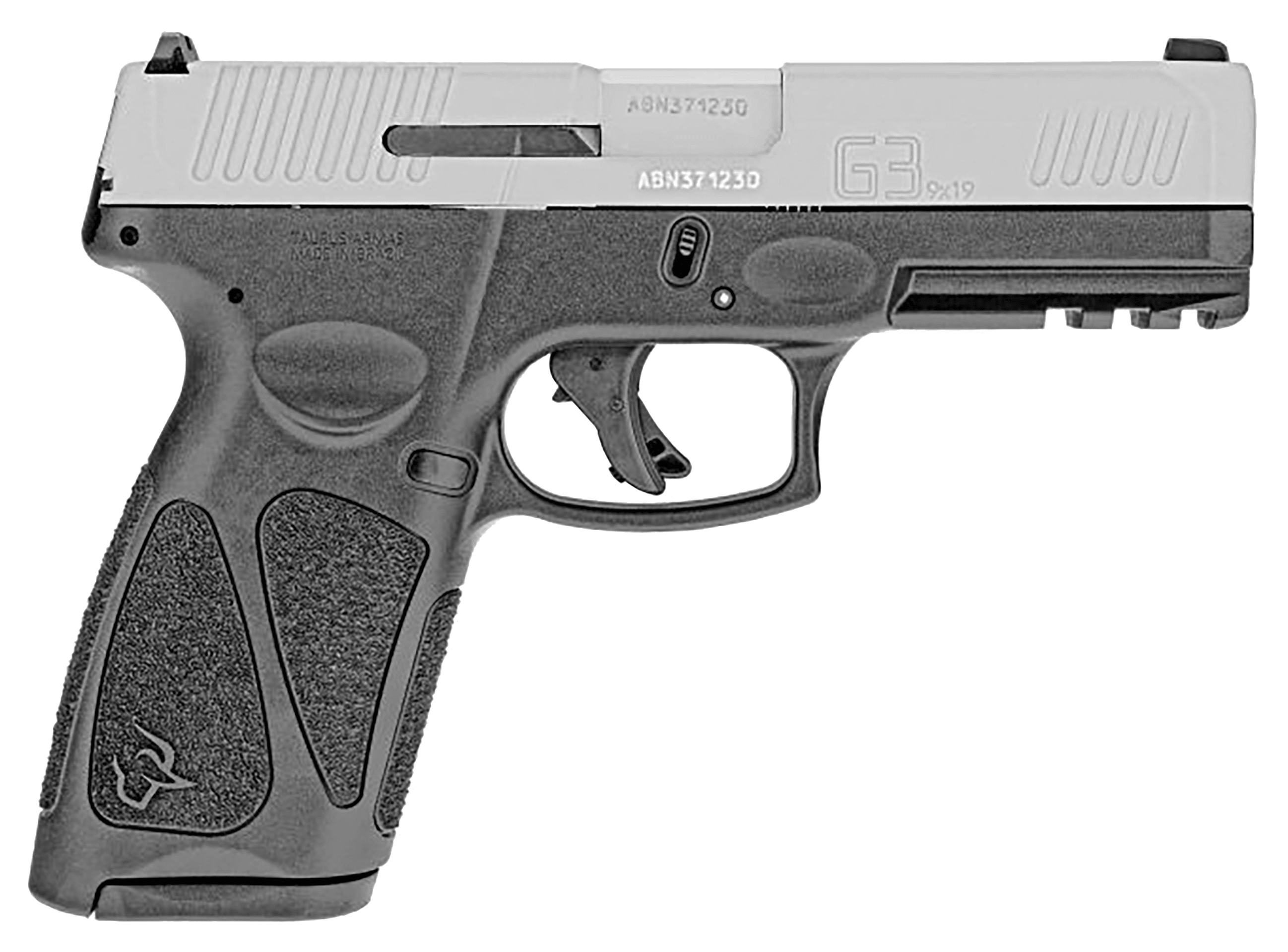 Image of Taurus G3 Full-Size Semi-Auto Pistol - Matte Stainless - Black - 15 + 1