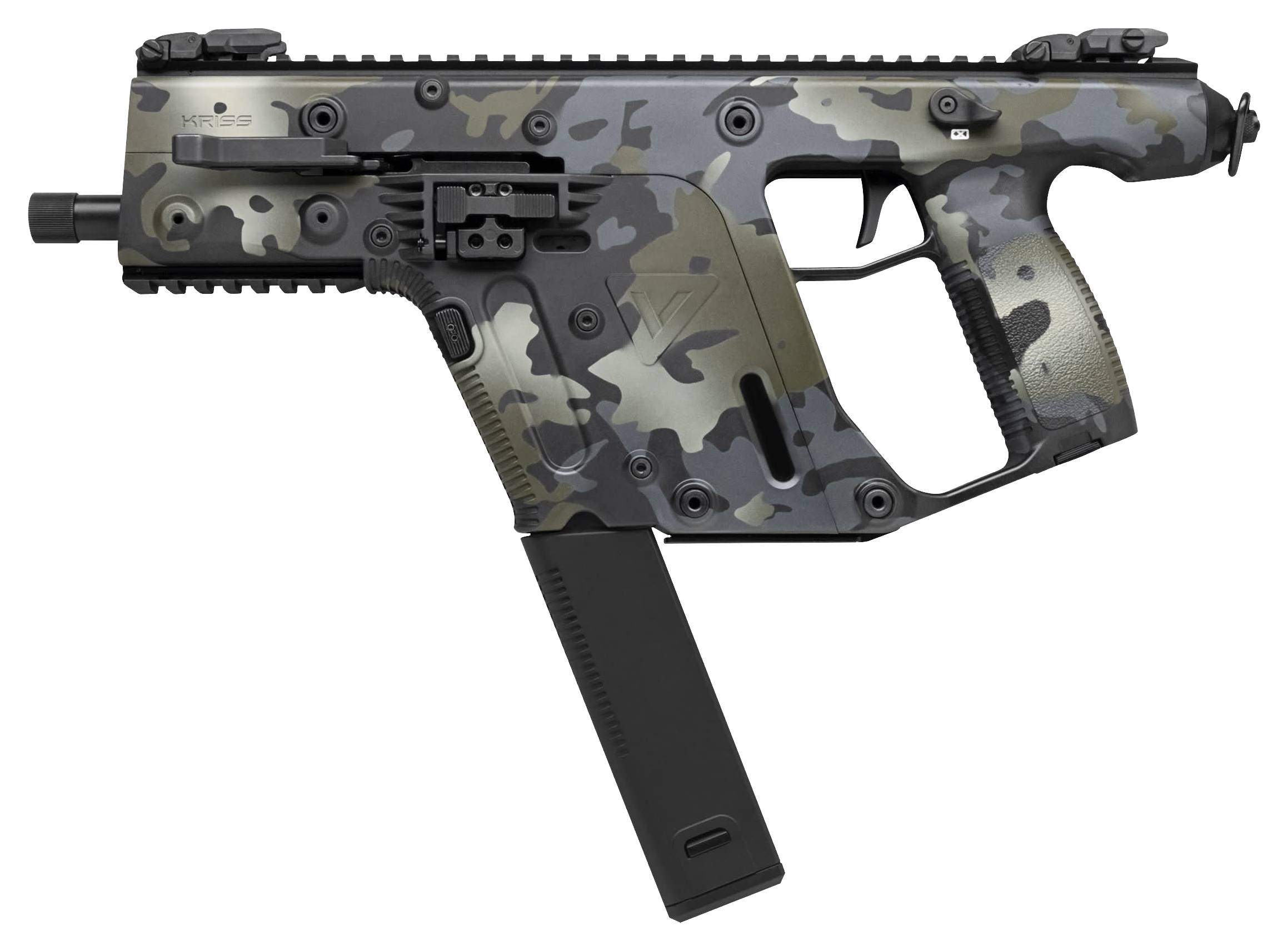 Kriss USA Vector SDP G2 SemiAuto Pistol  9mm  Black MultiCoat Cerakote  40  1