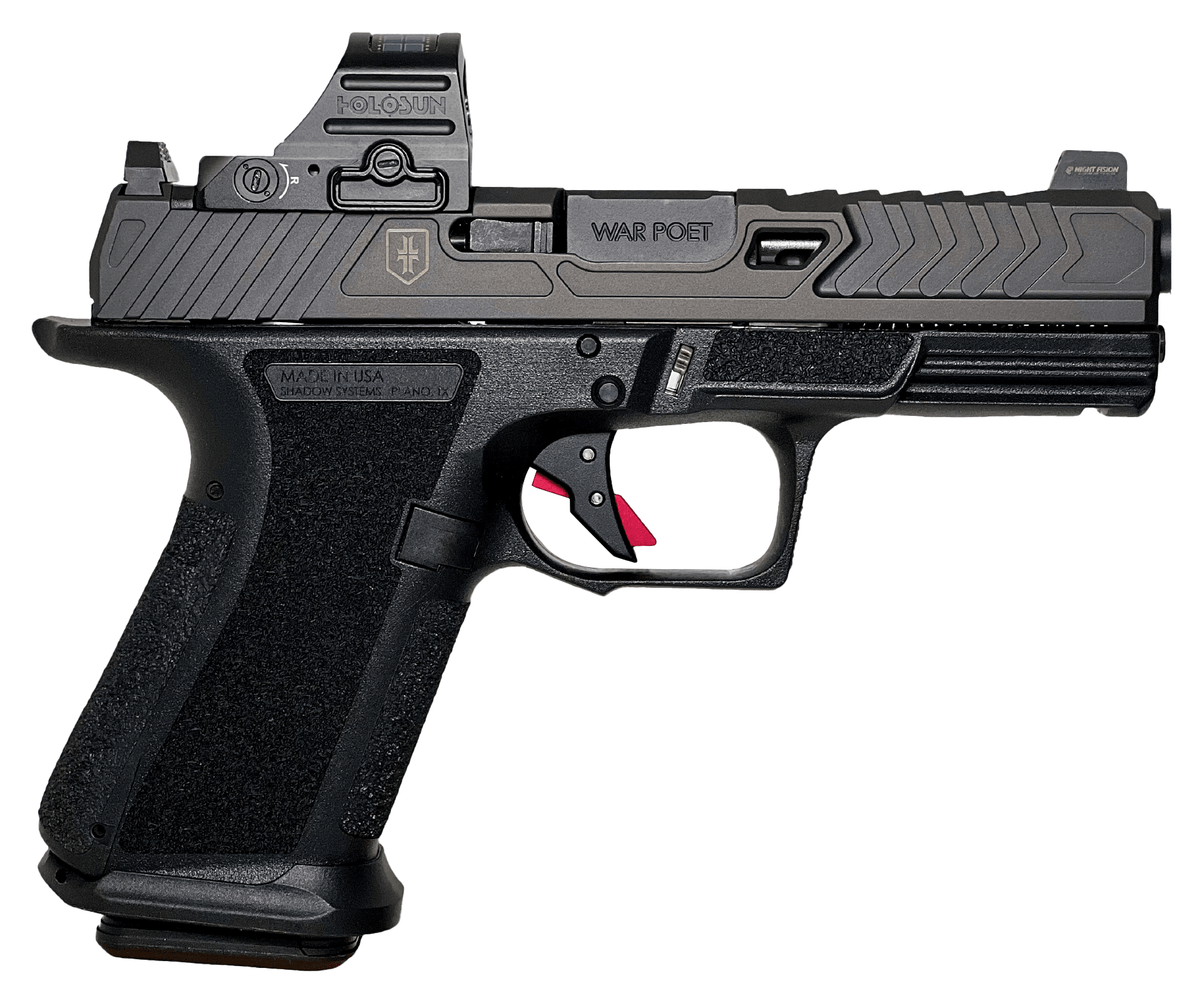 Shadow Systems MR920 War Poet SemiAuto Pistol with Holosun 507C Reflex Sight