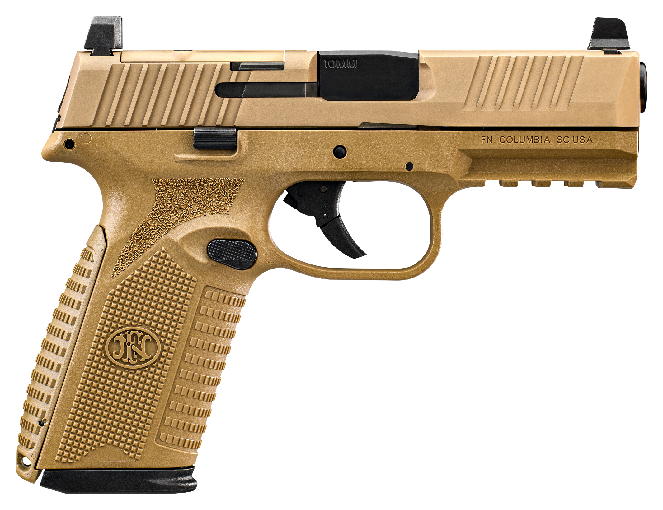 Image of FN 510 MRD Semi-Auto Pistol - 10mm - Flat Dark Earth - 15 + 1