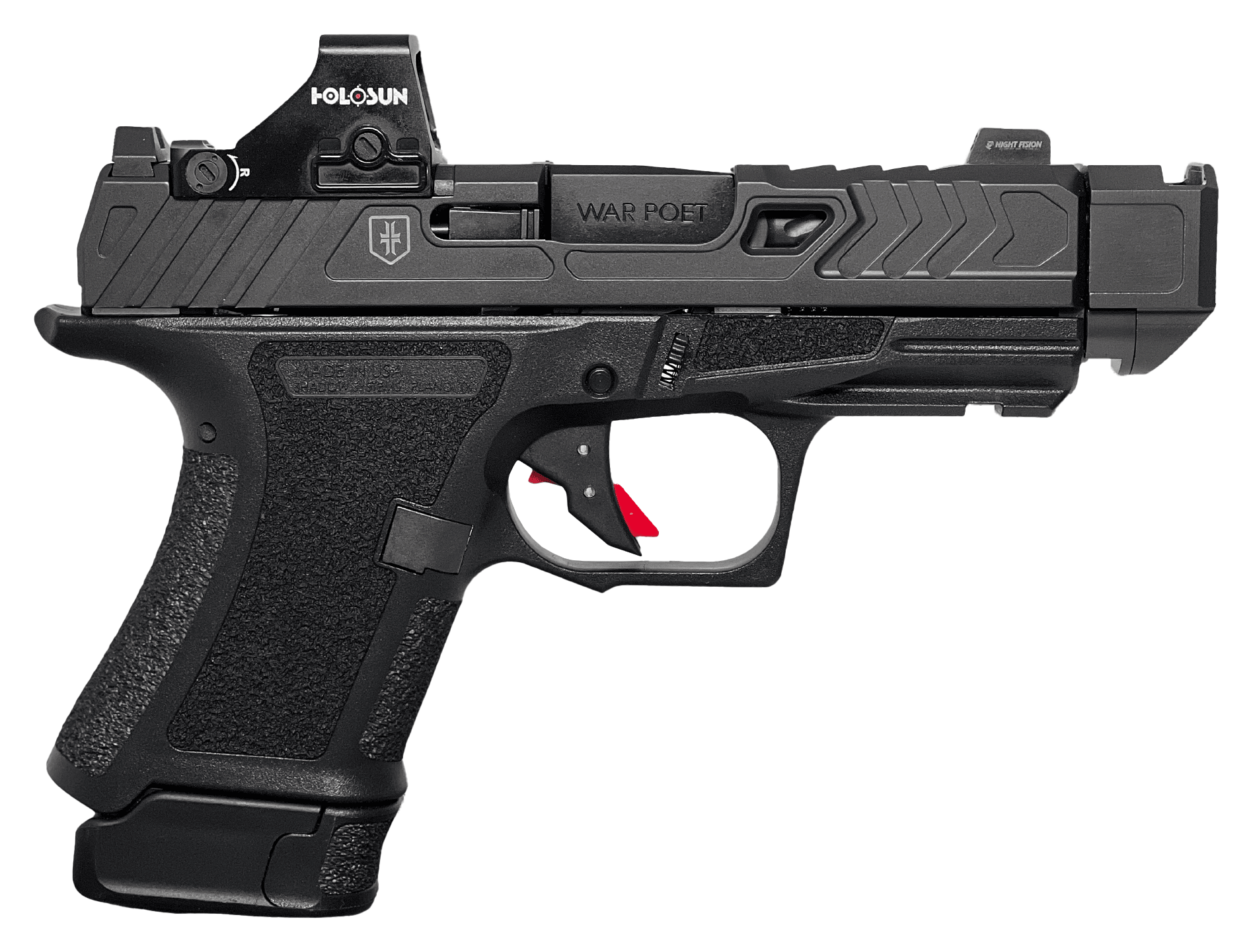 Shadow Systems CR920P War Poet SemiAuto Pistol with Holosun 507K Red Dot  13  1