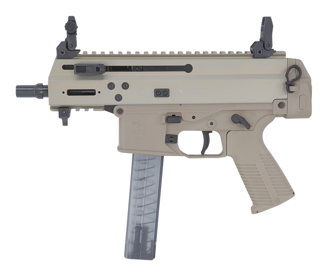 BampT APC9K Pro ThreadedBarrel SemiAuto Pistol with FlipUp Sights