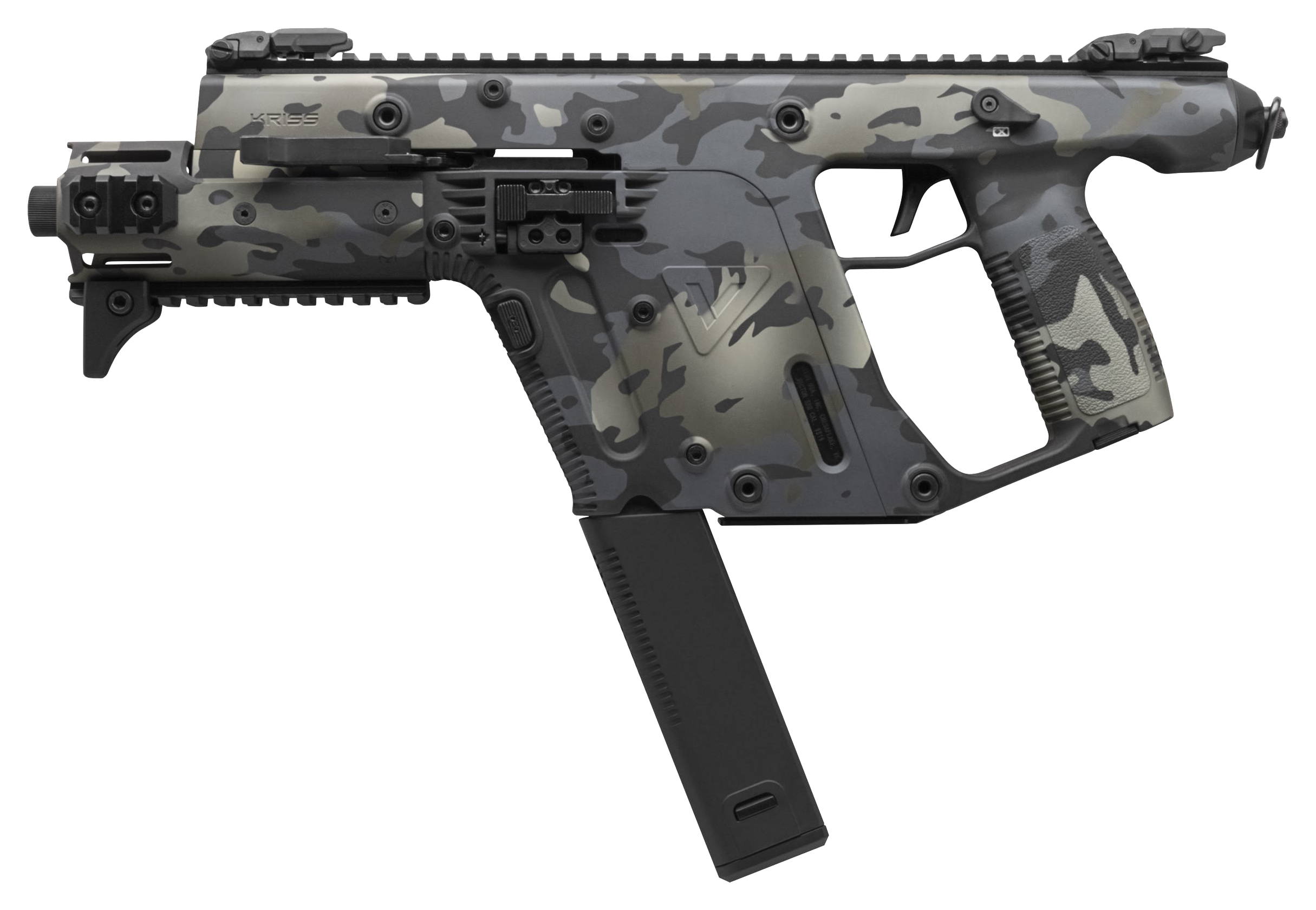 Image of Kriss USA Vector SDP Enhanced Gen2 Semi-Auto Pistol - 9mm - Black Multi-Coat Cerakote - Black MC Polymer - 40 + 1