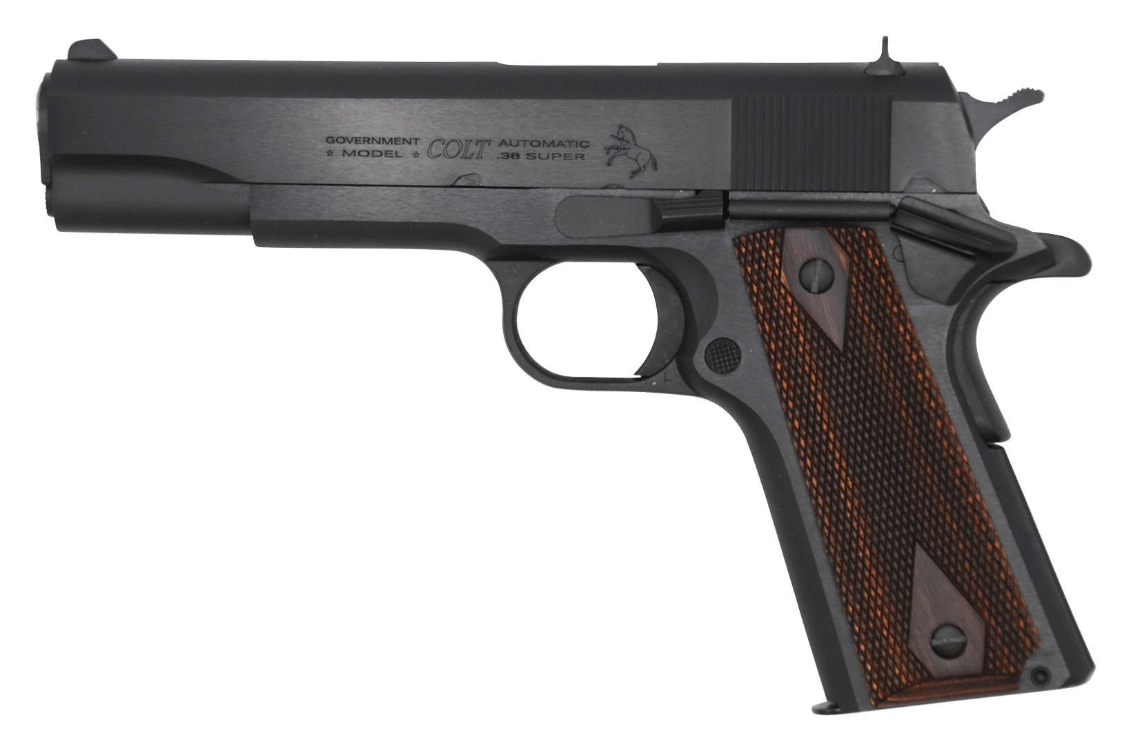 Colt 1911 Classic Government Model SemiAuto Pistol  38 Super  Blue