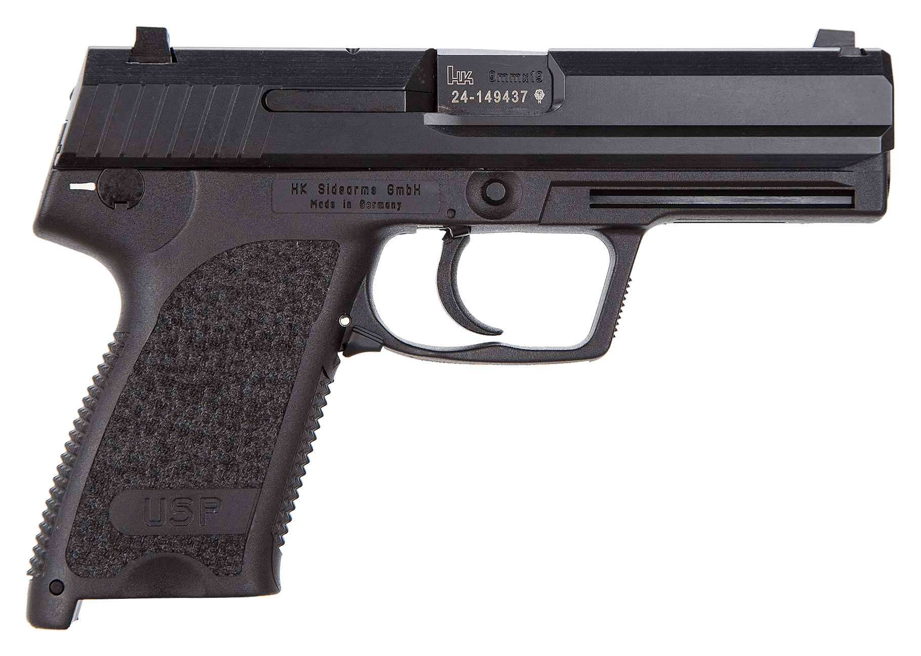 HK USP V1 DASA Semi Auto Pistol with SafetyDecocker  9mm  15  1 Round Capacity