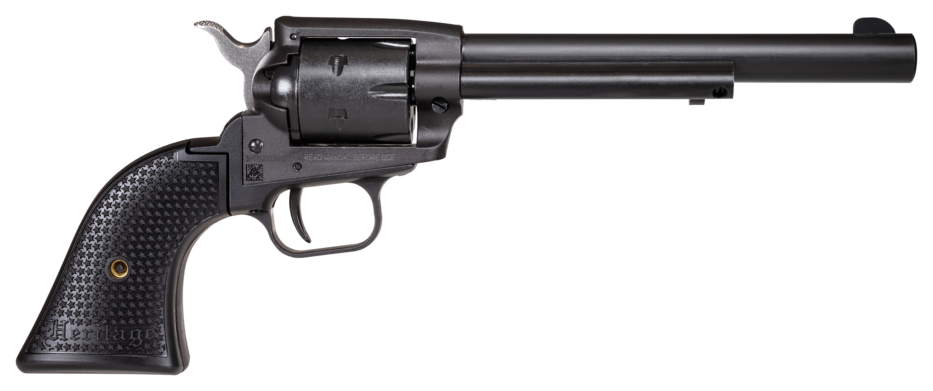 Heritage Rough Rider Black Satin SingleAction Rimfire Revolver  65