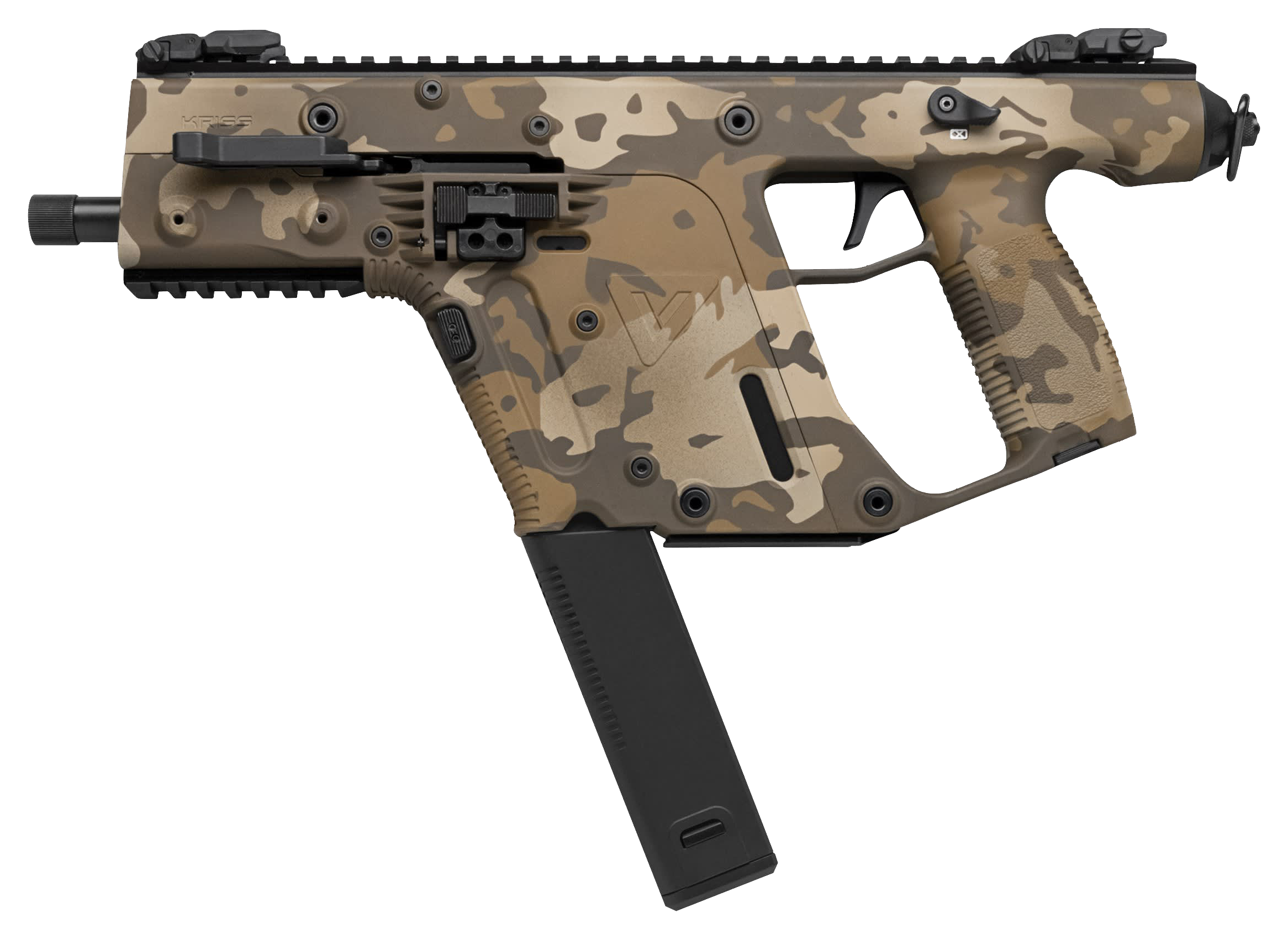 Kriss USA Vector SDP G2 SemiAuto Pistol  9mm  FDE MultiCoat Cerakote  40  1