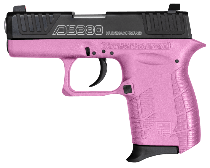 Diamondback DB380 Gen4 SemiAuto Pistol  380 ACP  Black  Pink