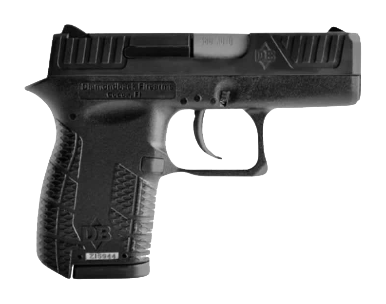 Diamondback DB380 Gen4 SemiAuto Pistol  380 ACP  Black  Black