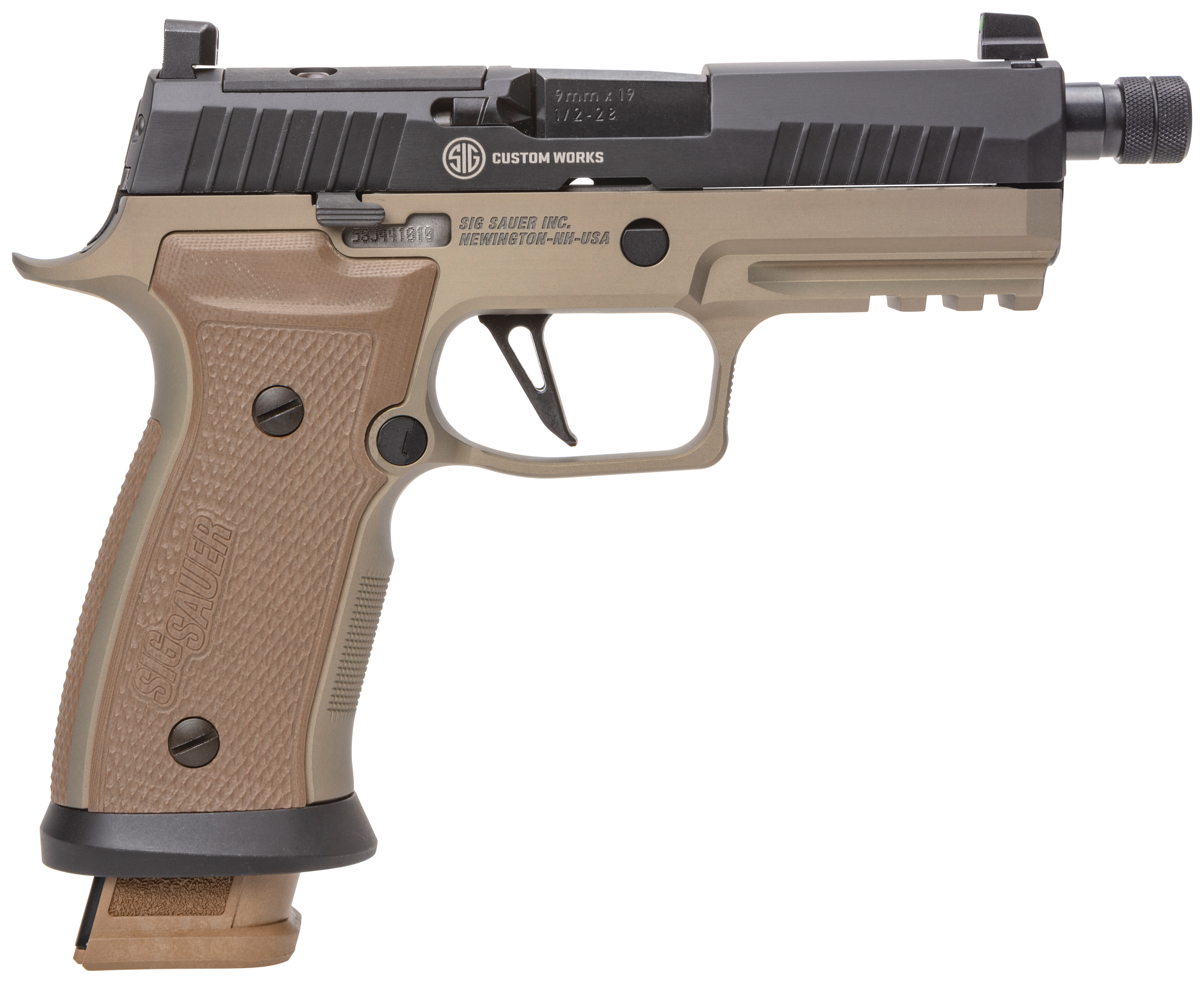 SIG SAUER P320AXGCOMBAT 9mm SemiAuto Pistol