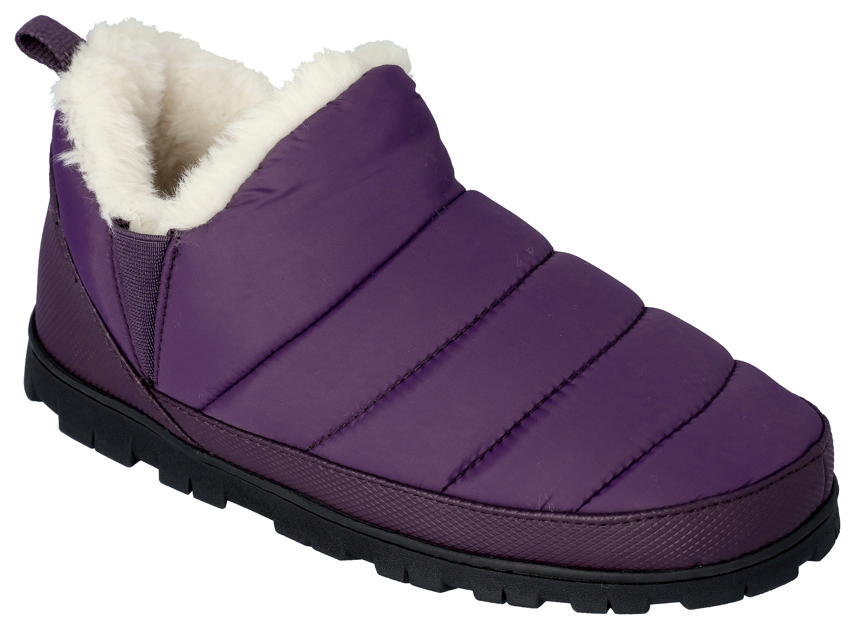 NATURAL REFLECTIONS Quilted Nylon Booties for Ladies