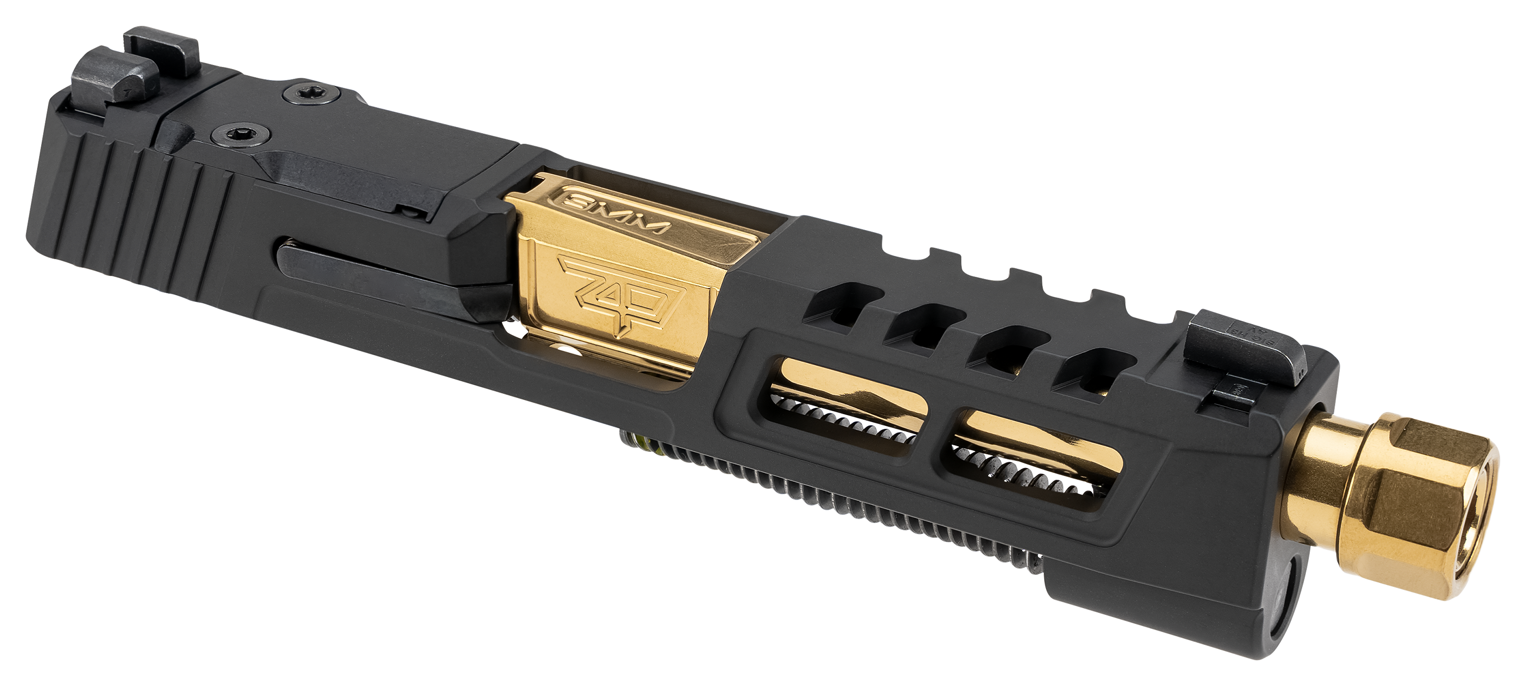 Image of Zaffiri Precision SIG SAUER P365 XL Complete Upper with Threaded Barrel - Black/Gold