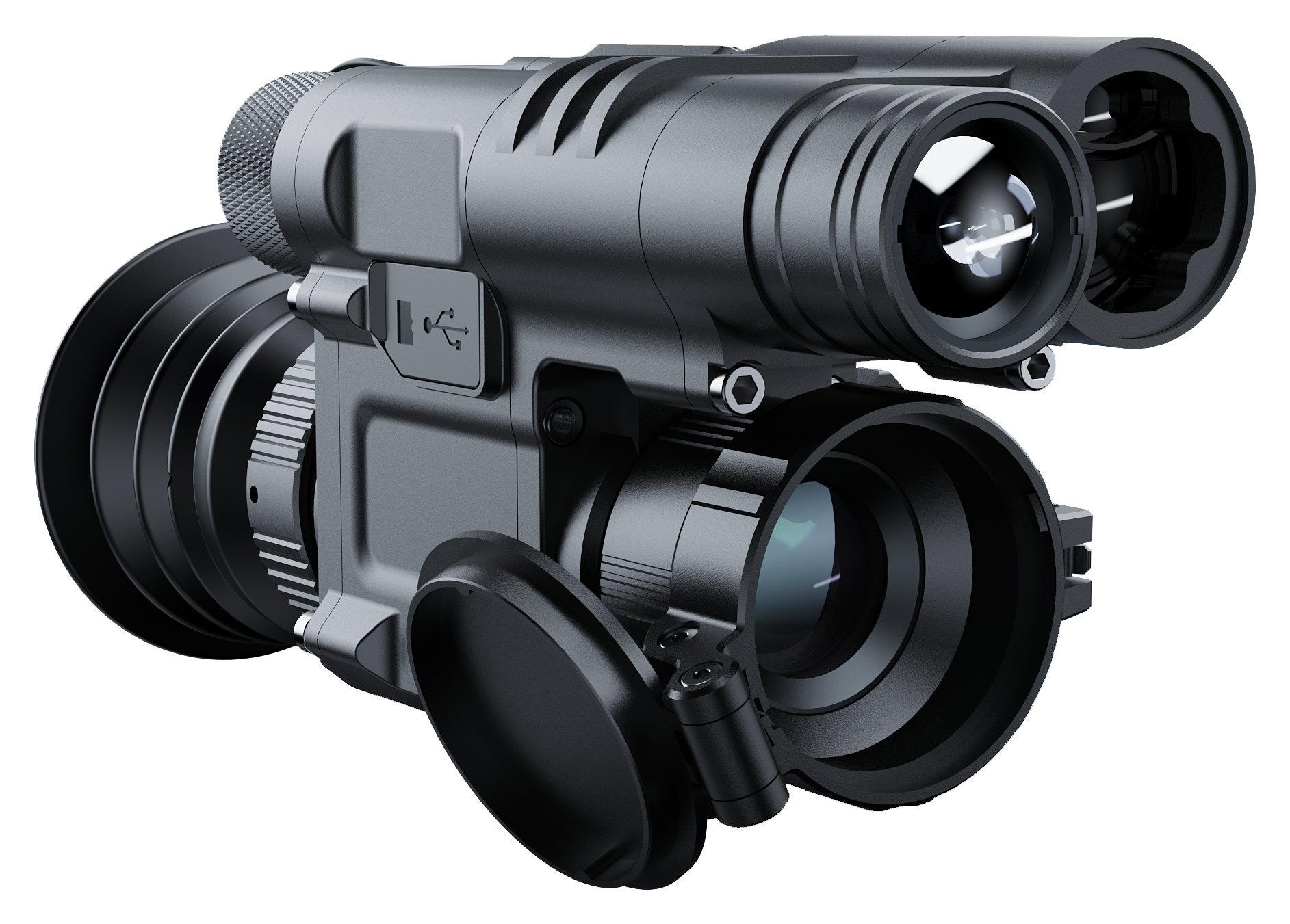 Image of PARD FD1 LRF Night-Vision Front Clip-On Scope