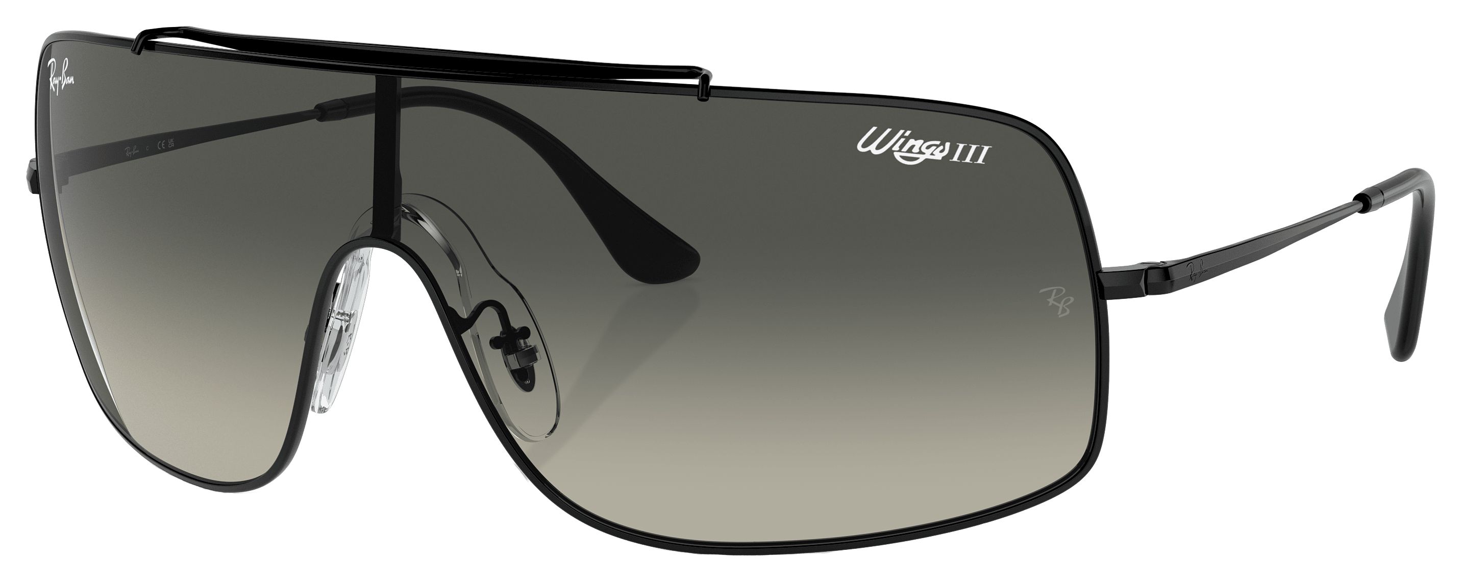 RAY-BAN Wings III RB3897 Gradient Glass Sunglasses