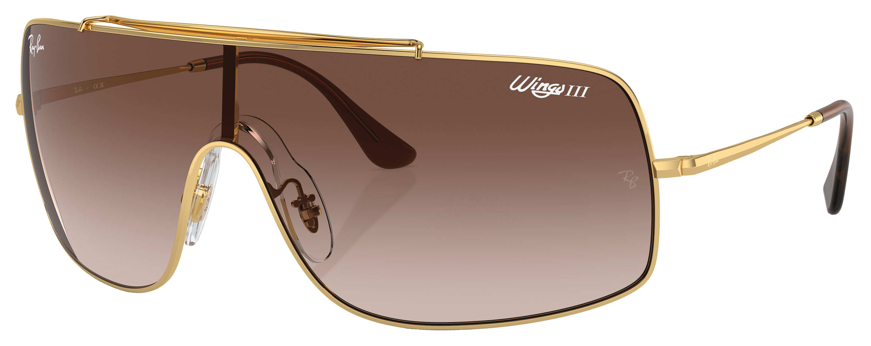 RAY-BAN Wings III RB3897 Gradient Glass Sunglasses