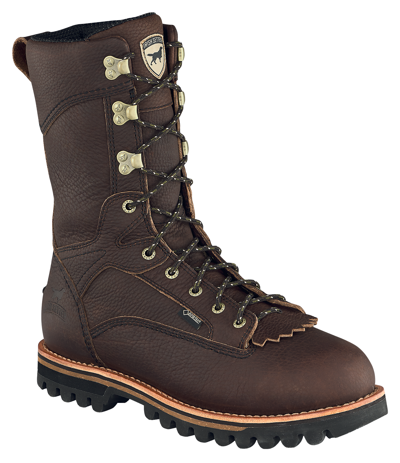 Image of Irish Setter Elk Tracker 12'' GORE-TEX Insulated Hunting Boots for Men - Dark Brown - 8M