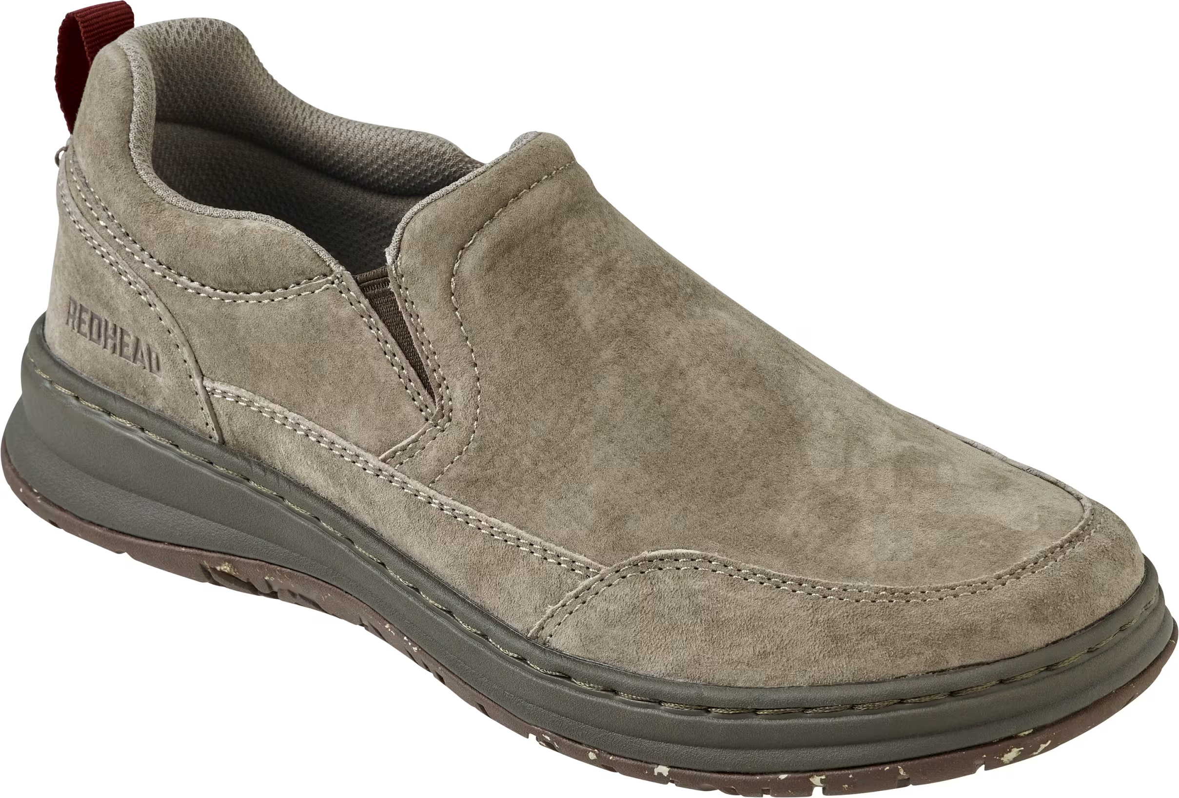Image of RedHead Suede Moc Casual Shoes for Men - Gunsmoke