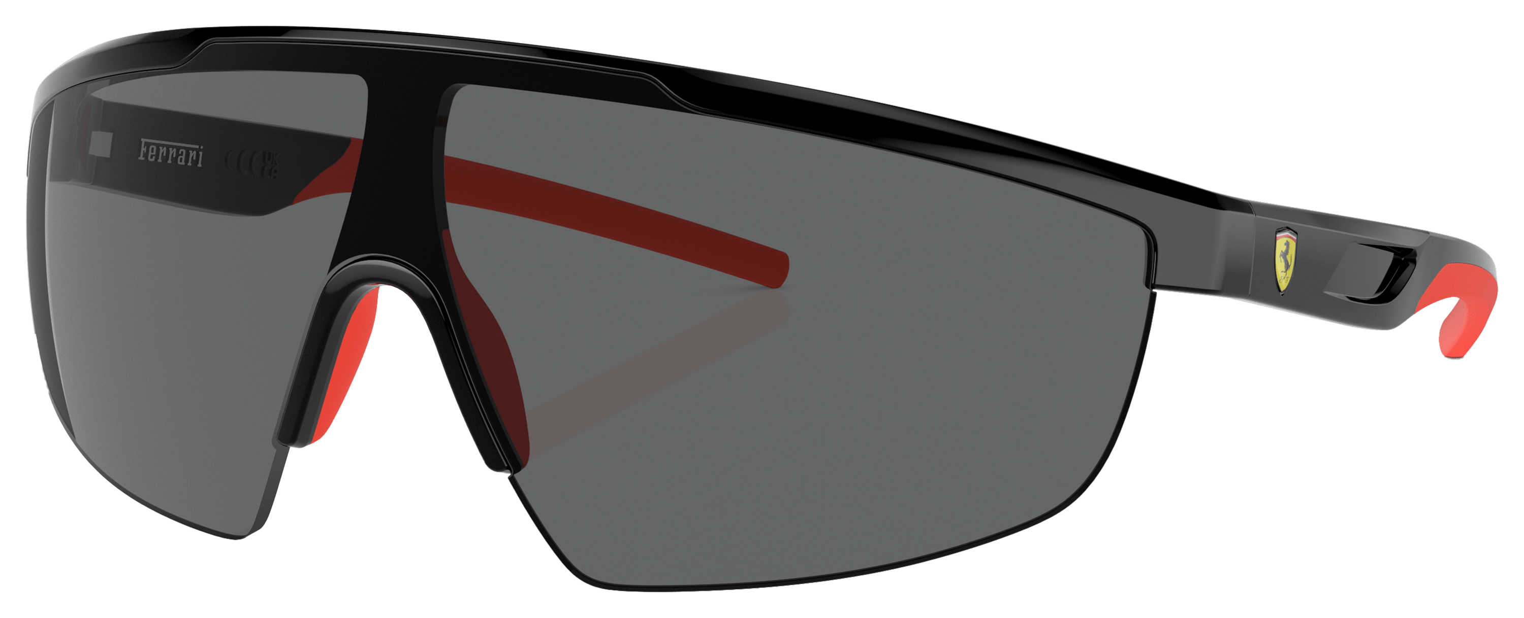 Image of Scuderia Ferrari FZ6005U Sunglasses - Black/Gray - X-Large