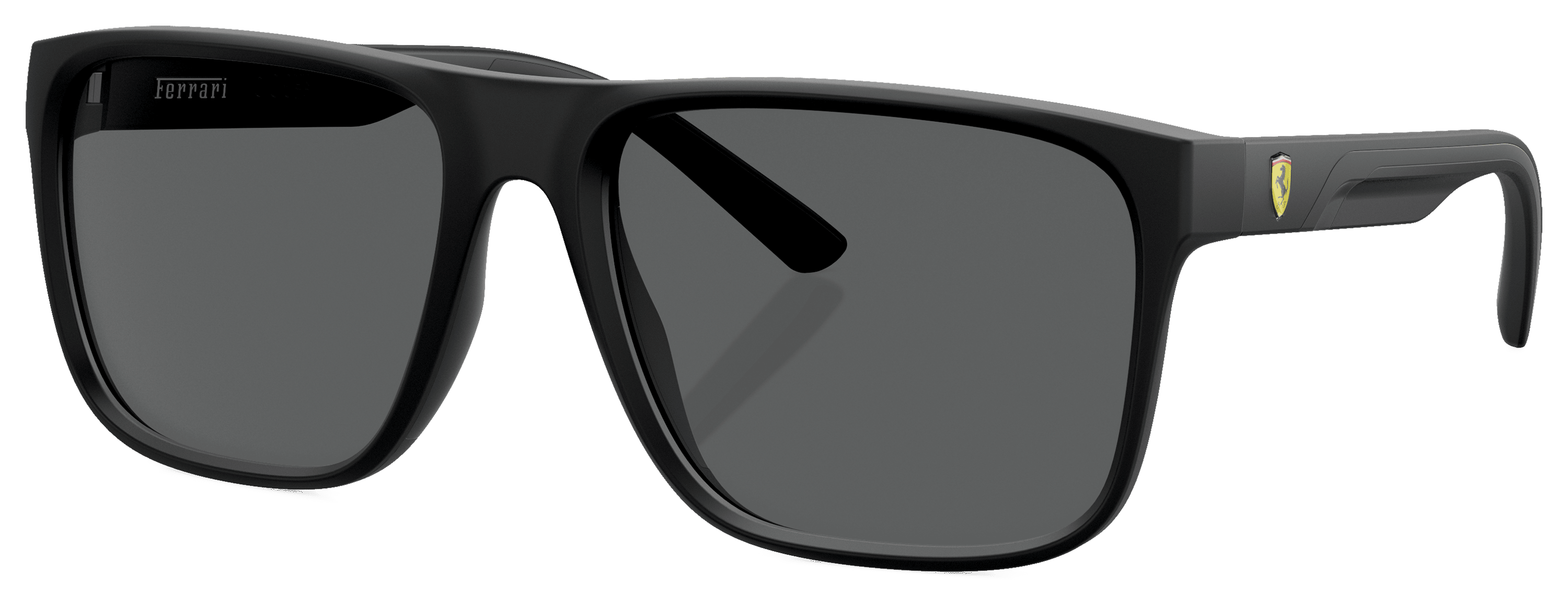 Image of Scuderia Ferrari FZ6002U Sunglasses - Matte Black/Dark Gray - XX-Large