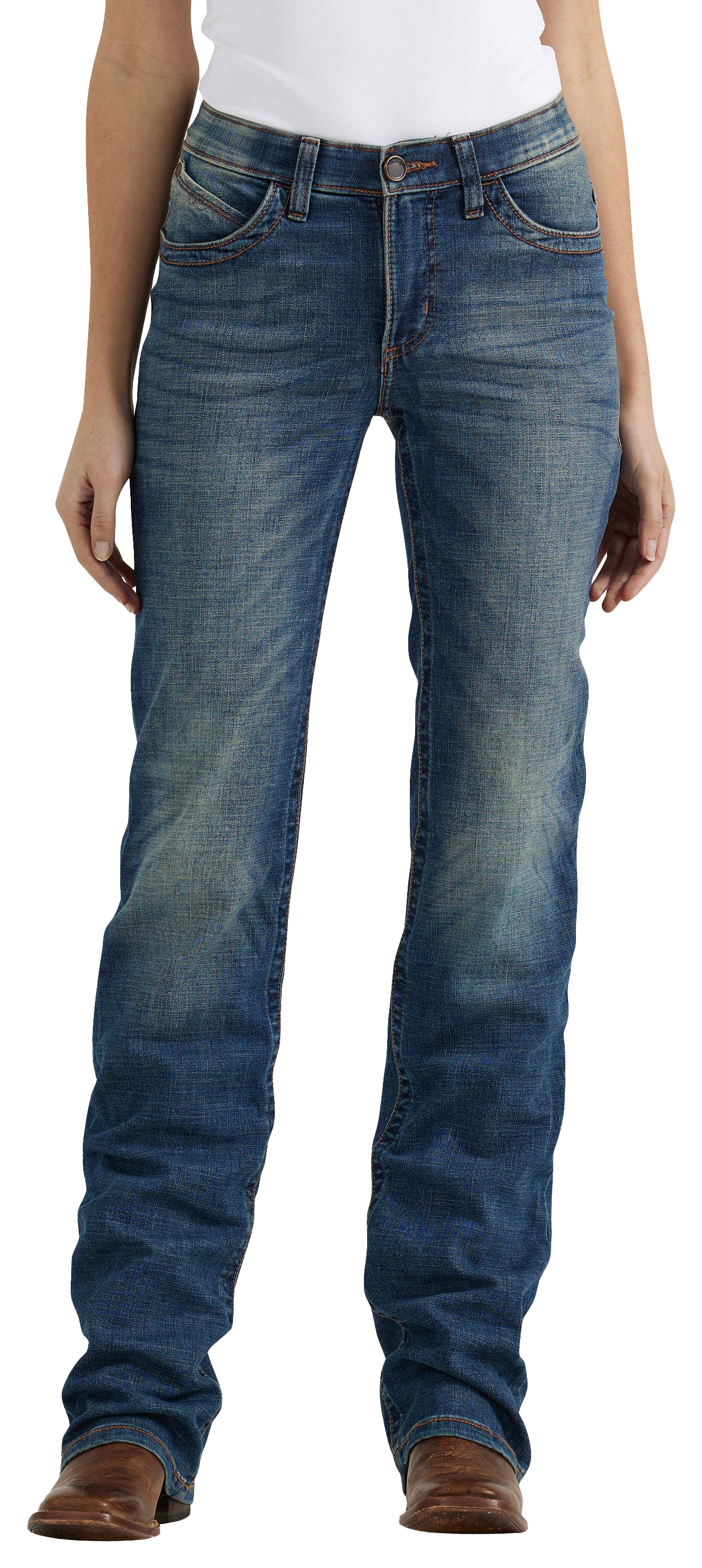 Wrangler Willow Ultimate Riding Jeans for Ladies - Rebecca - 0x38