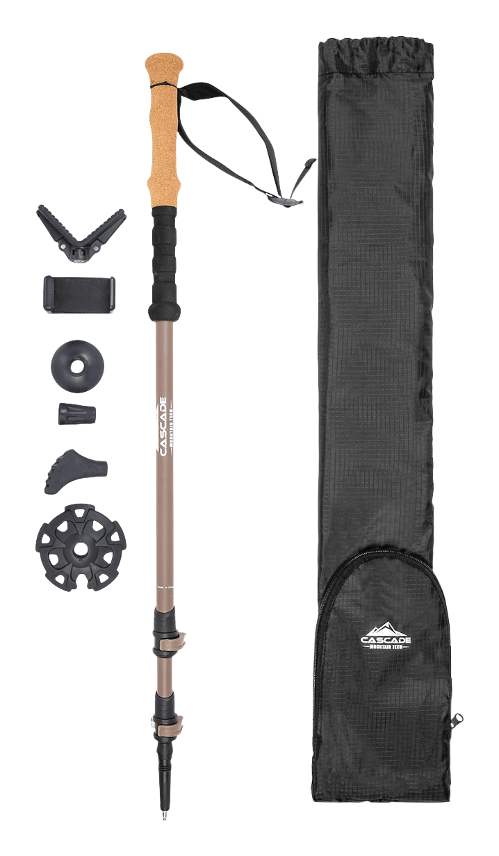 Image of Cascade Mountain Tech Carbon-Fiber Quick-Lock Monopod