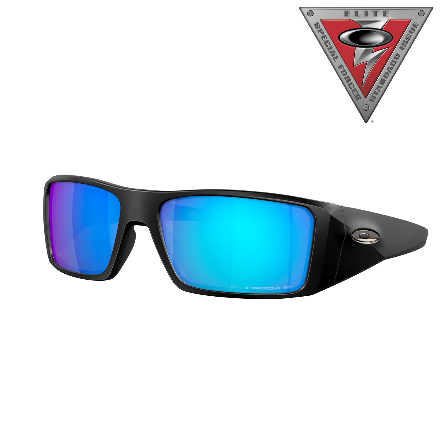 Image of Oakley SI Heliostat OO9231 Prizm Grey Polarized Sunglasses