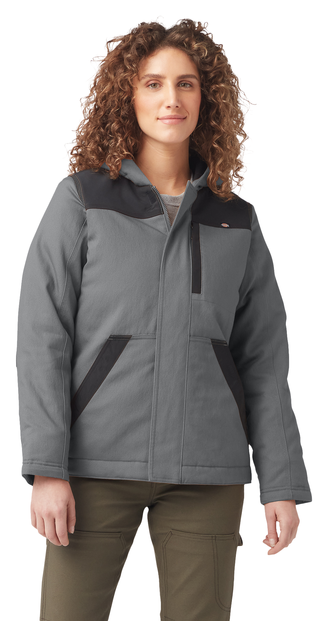 Image of Dickies DuraTech Renegade Insulated Jacket for Ladies - Gray - M