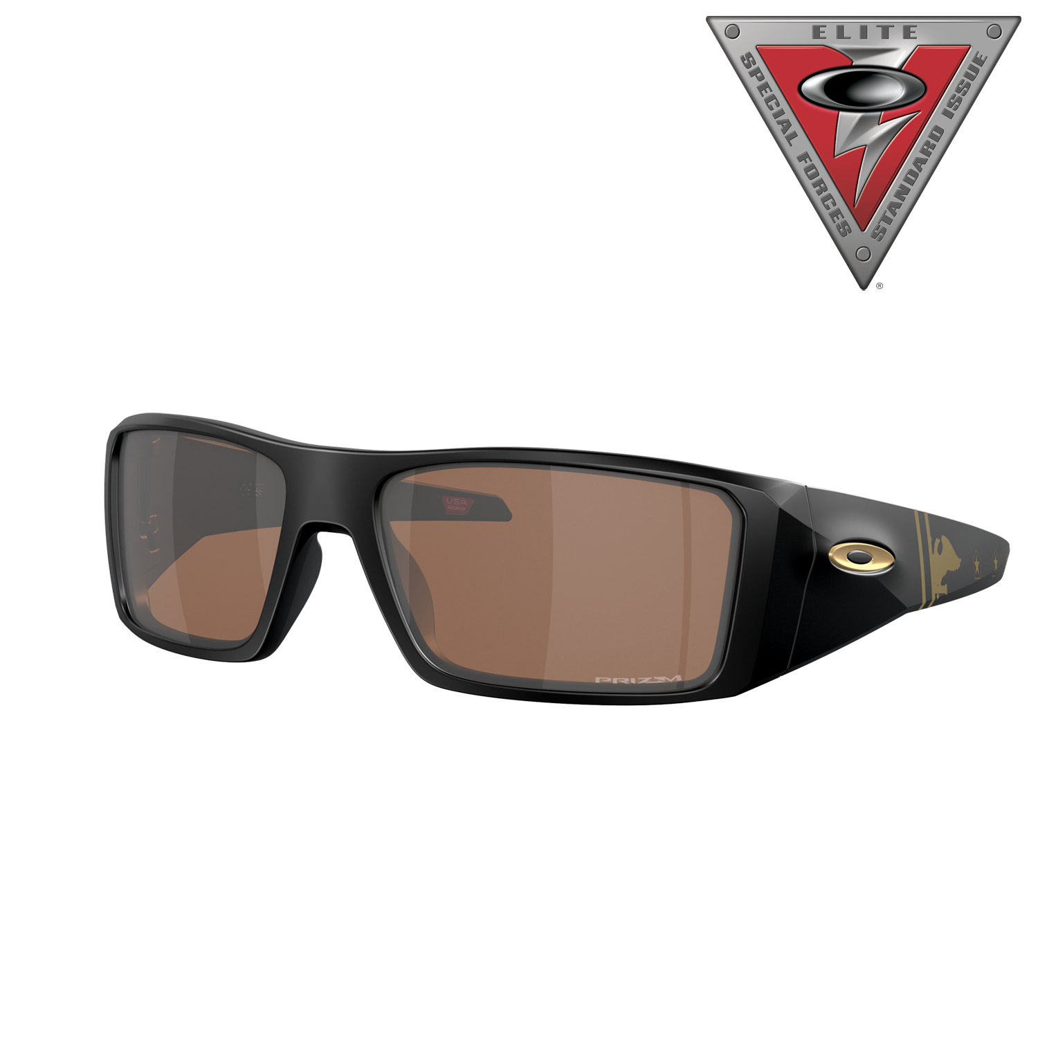 OAKLEY SI Heliostat OO9231 Prizm Bronze Mirror Polarized Sunglasses