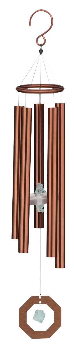 Image of Regal Art & Gift Zen Crystal Wind Chime - Bronze