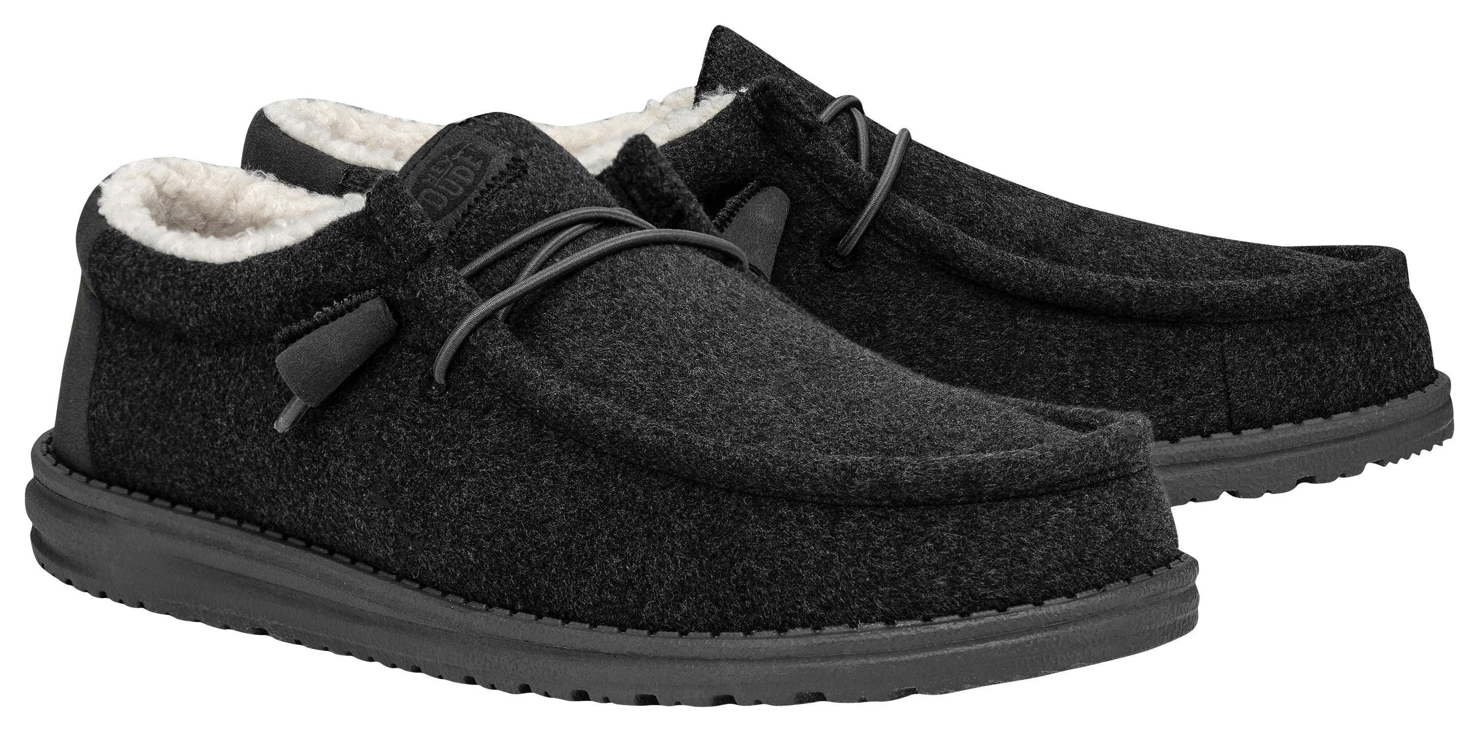 HEYDUDE HEYDUDE Wally Warmth Knit Casual Shoes for Men - Grey - $51.97 at Bass Pro Shops