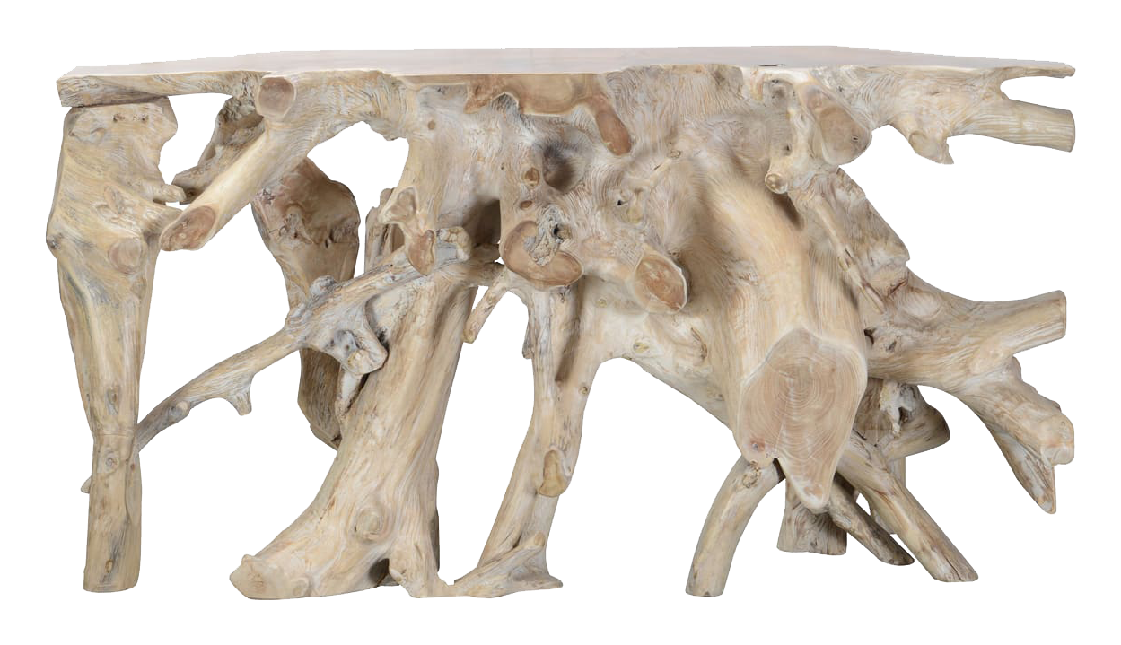 Image of "Classic Home Cypress Root Console Table - 32""H x 71""W x 18""D"