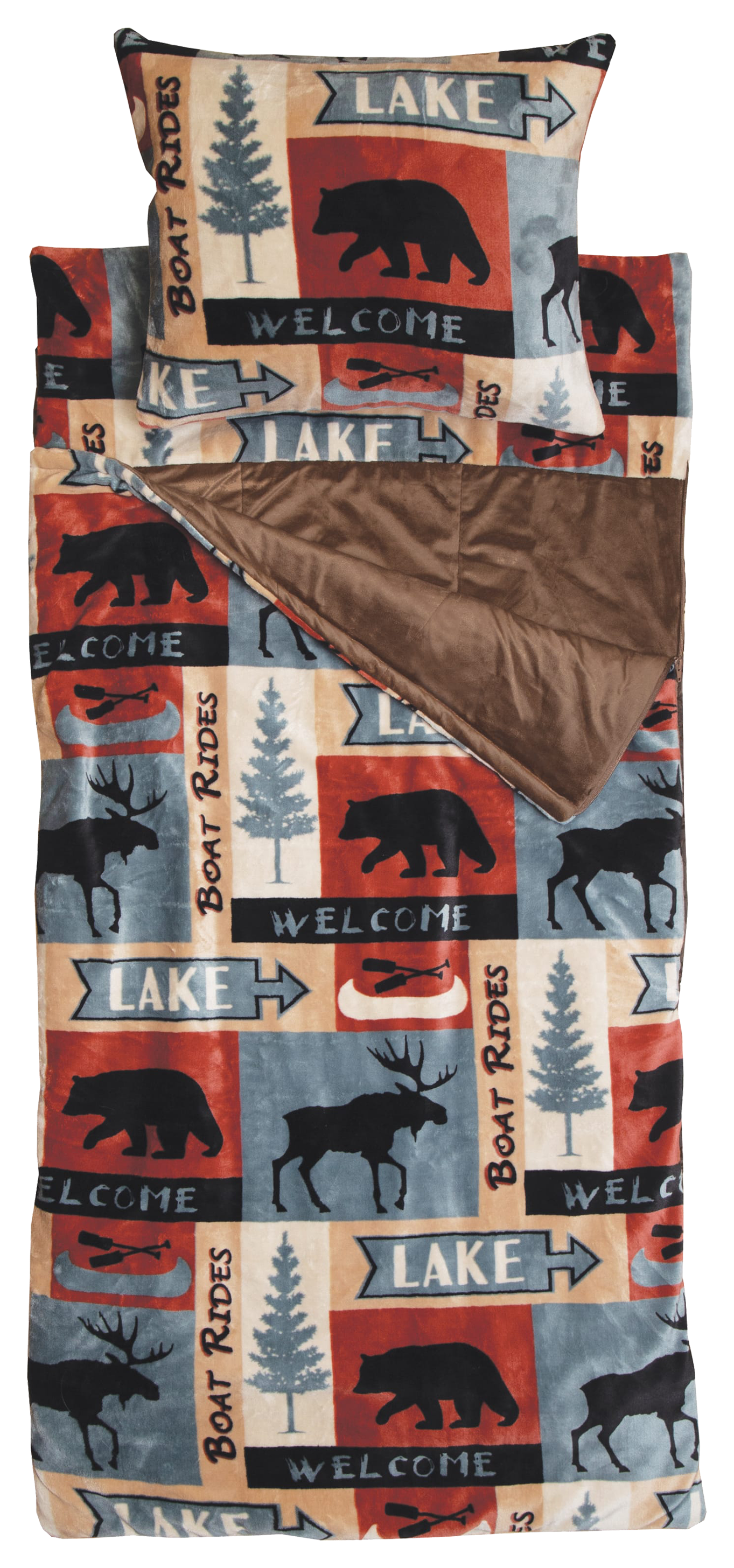 Image of Carstens, Inc. Lake Slumberbag Sleeping Bag for Kids