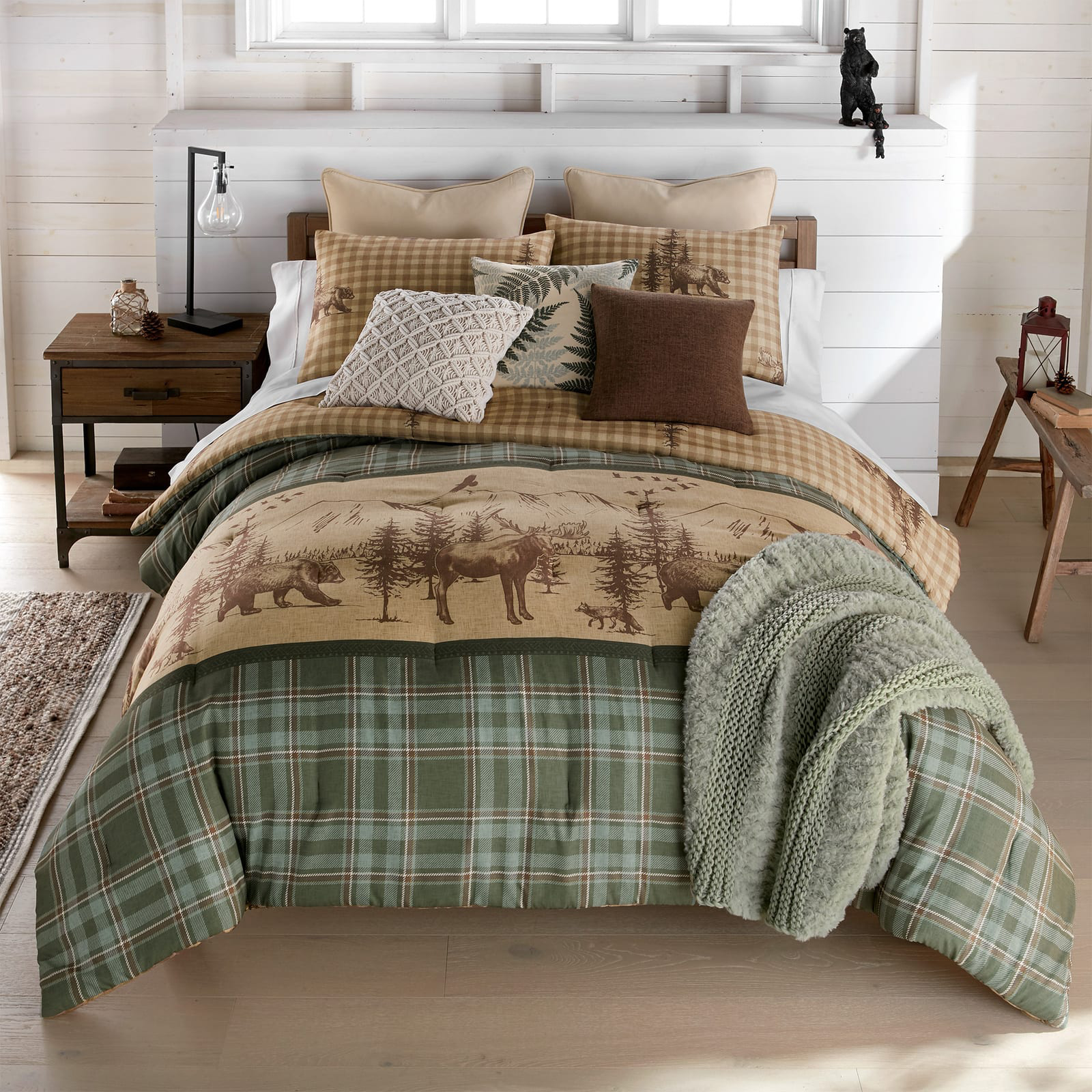 Image of Donna Sharp Spruce Trail Comforter Set - Queen