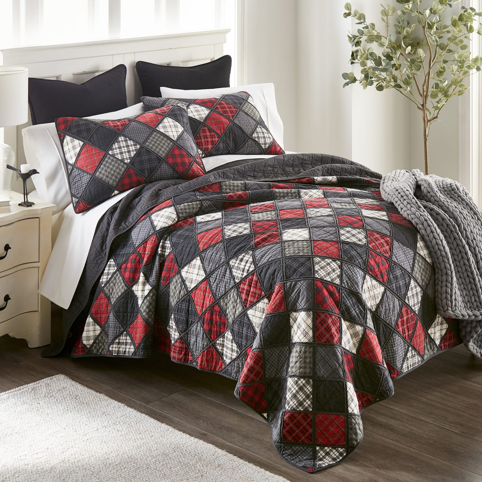 Image of Donna Sharp Lumberjack Quilt Bedding Set - Queen