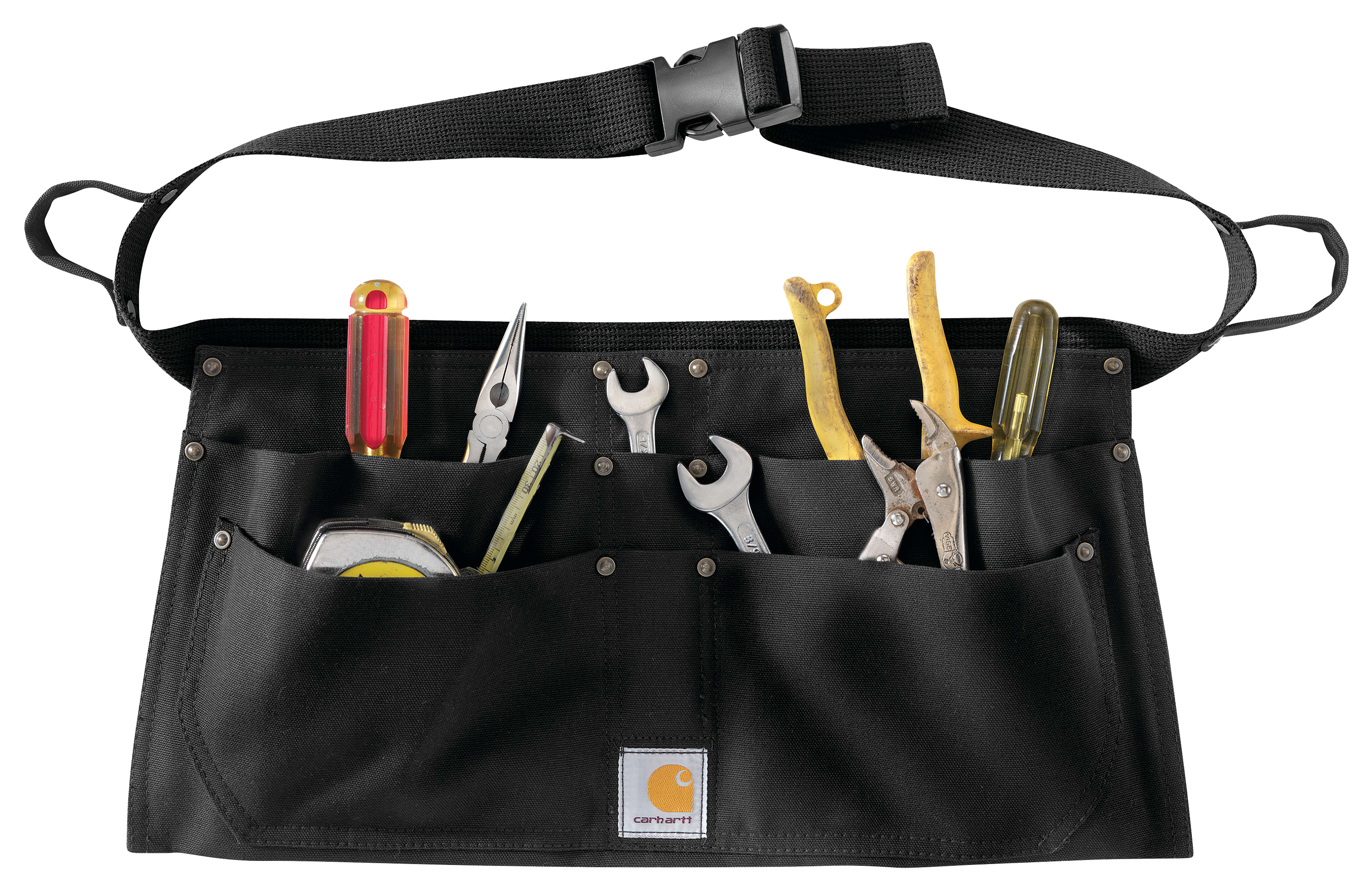 Image of Carhartt Firm Duck Waist Apron - Black - XL