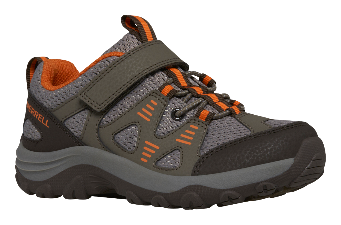 Image of Merrell Trail Chaser 2 Hiking Shoes for Kids - Gunsmoke - 2 Kids