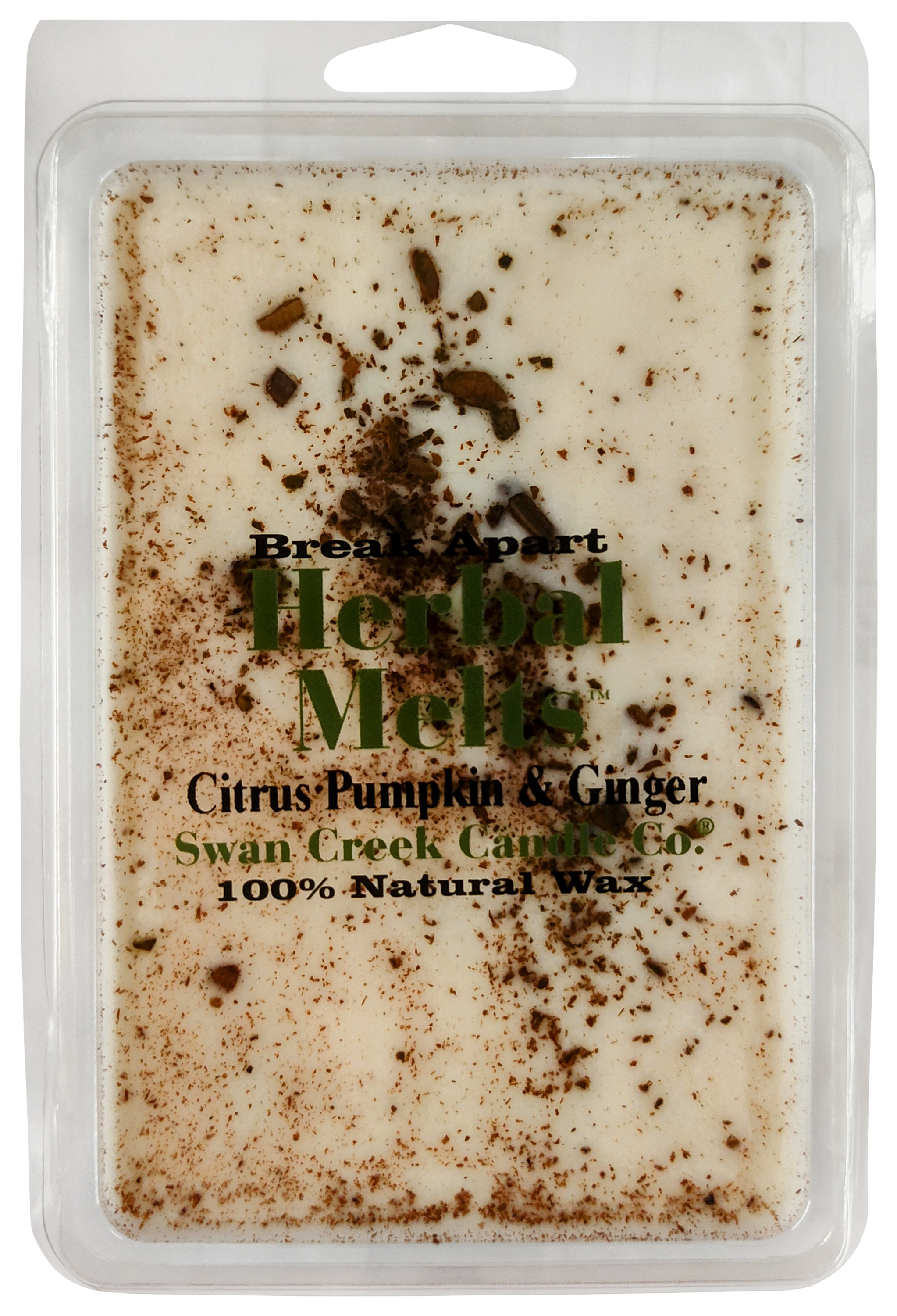 Image of Swan Creek Candle Co. Drizzle Melts Citrus Pumpkin and Ginger Scented Melting Wax