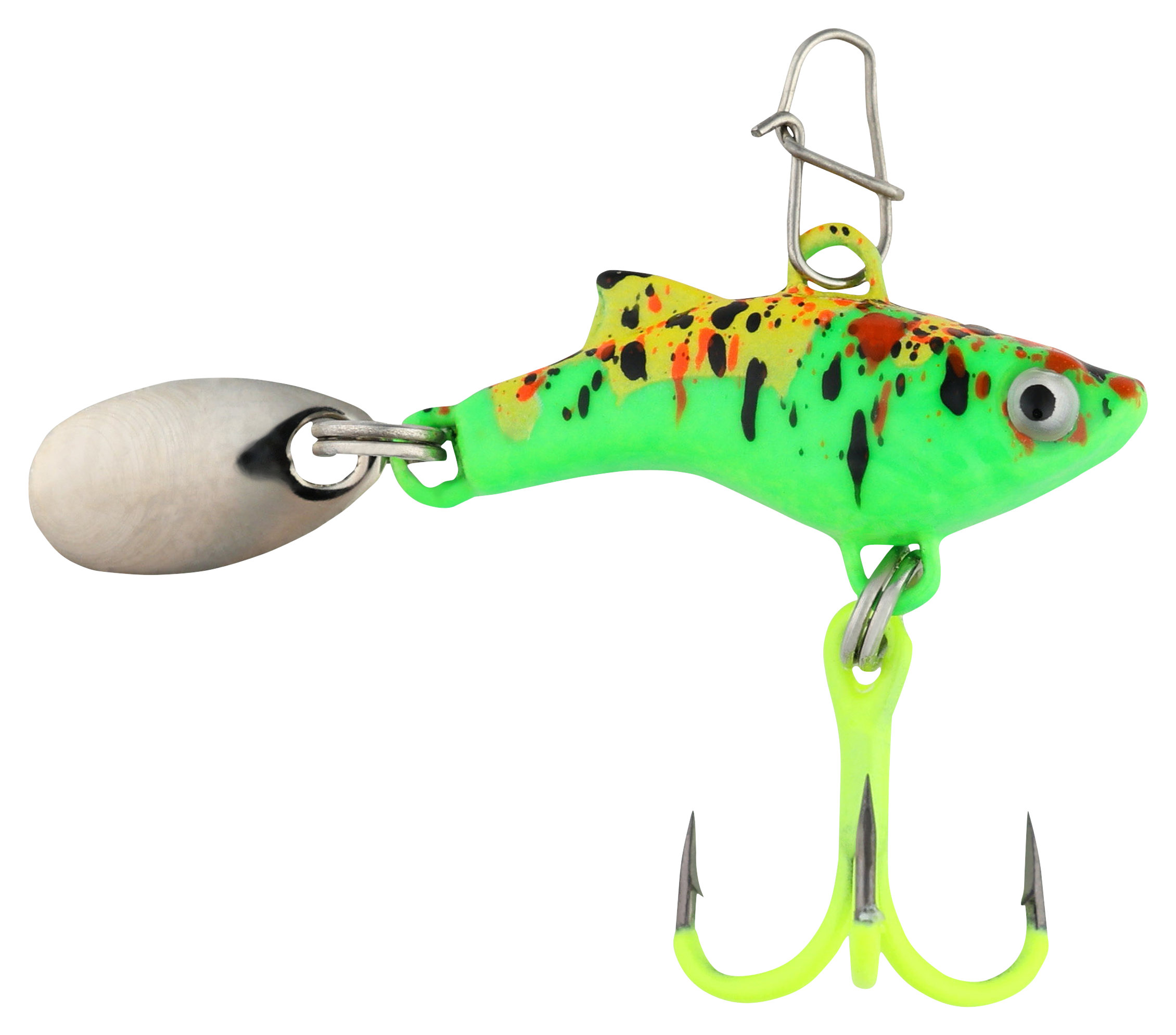 Image of Clam Tikka Flash PT - Glow Green Koi - 1/16 oz.