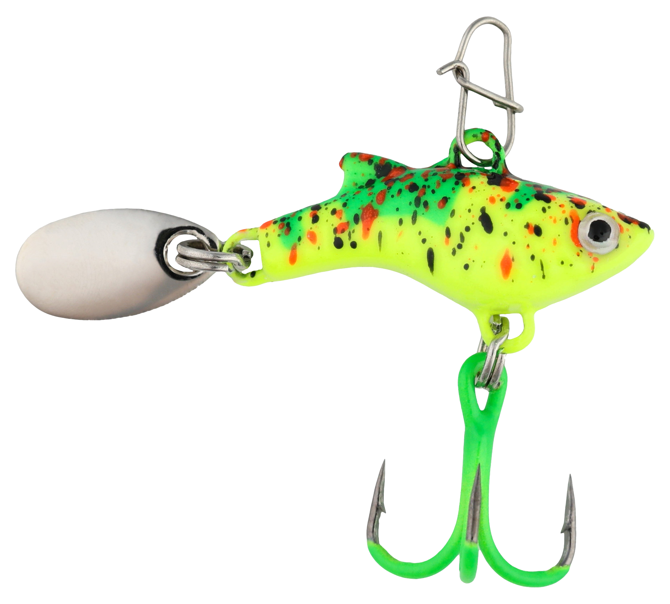 Image of Clam Tikka Flash PT - Glow Chartreuse Koi - 1/16 oz.