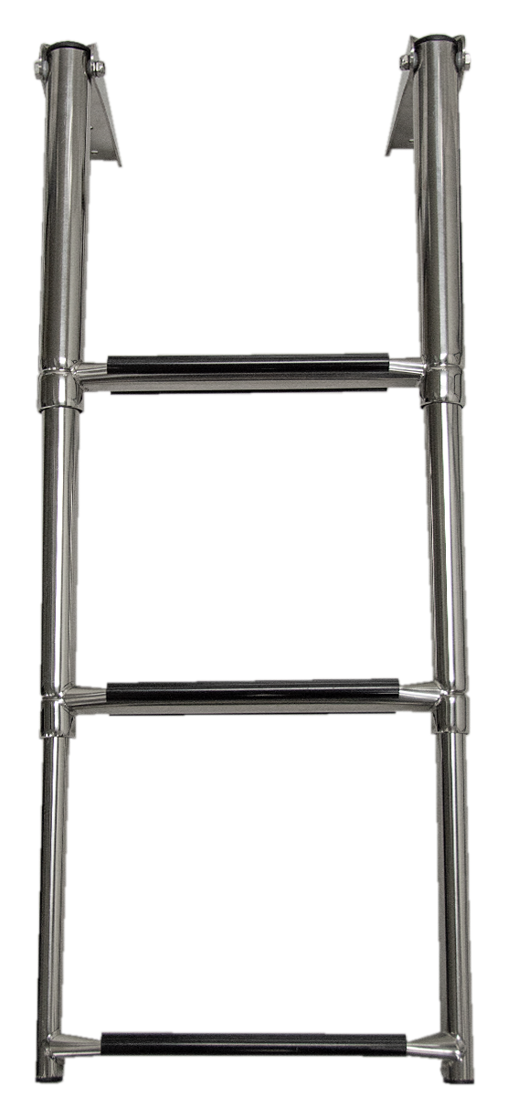 Image of Bass Pro Shops Deck Boarding Retractable 3-Step Ladder